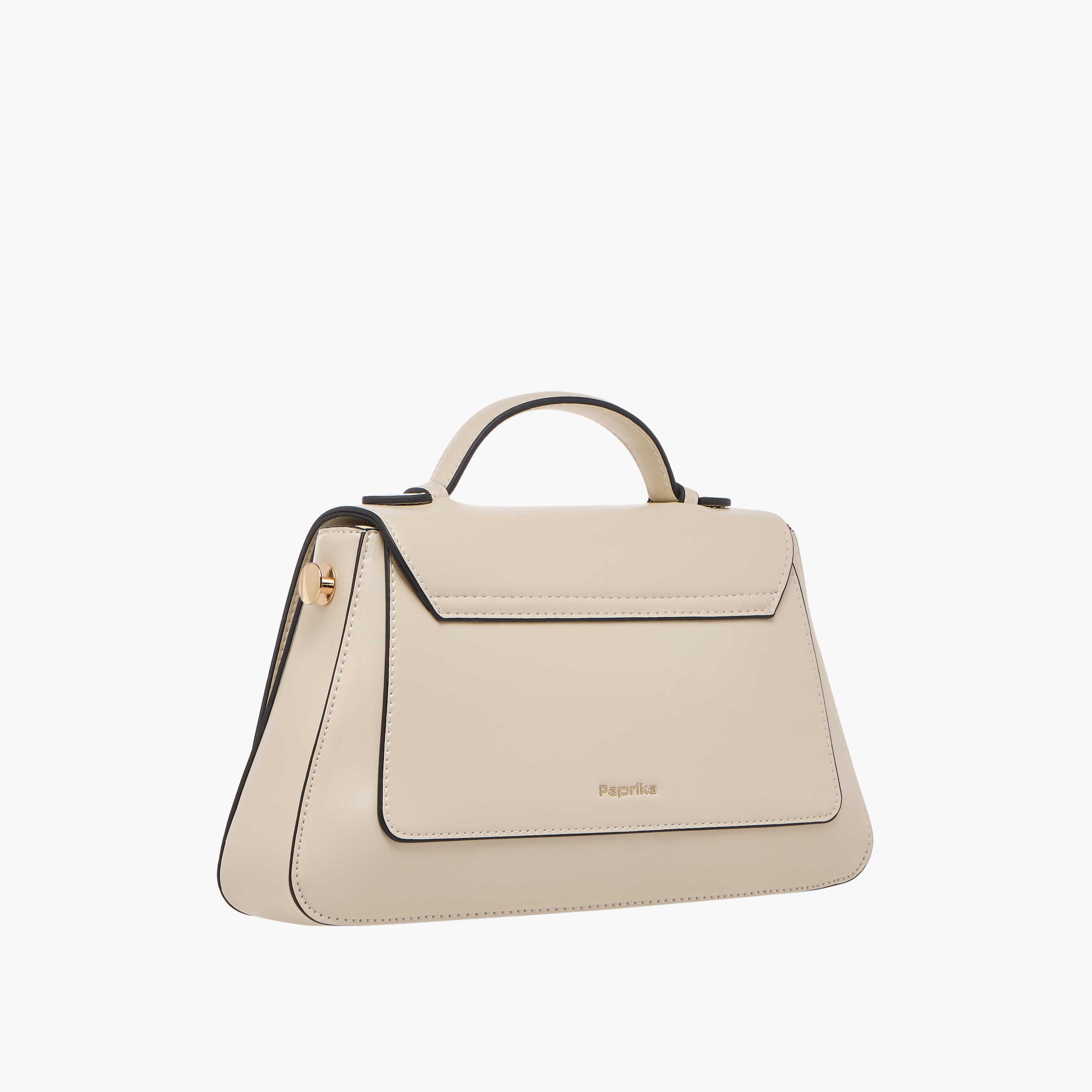 Paprika Solid Satchel Bag with Button Closure-women-bagsandwallets-handbags-image-4
