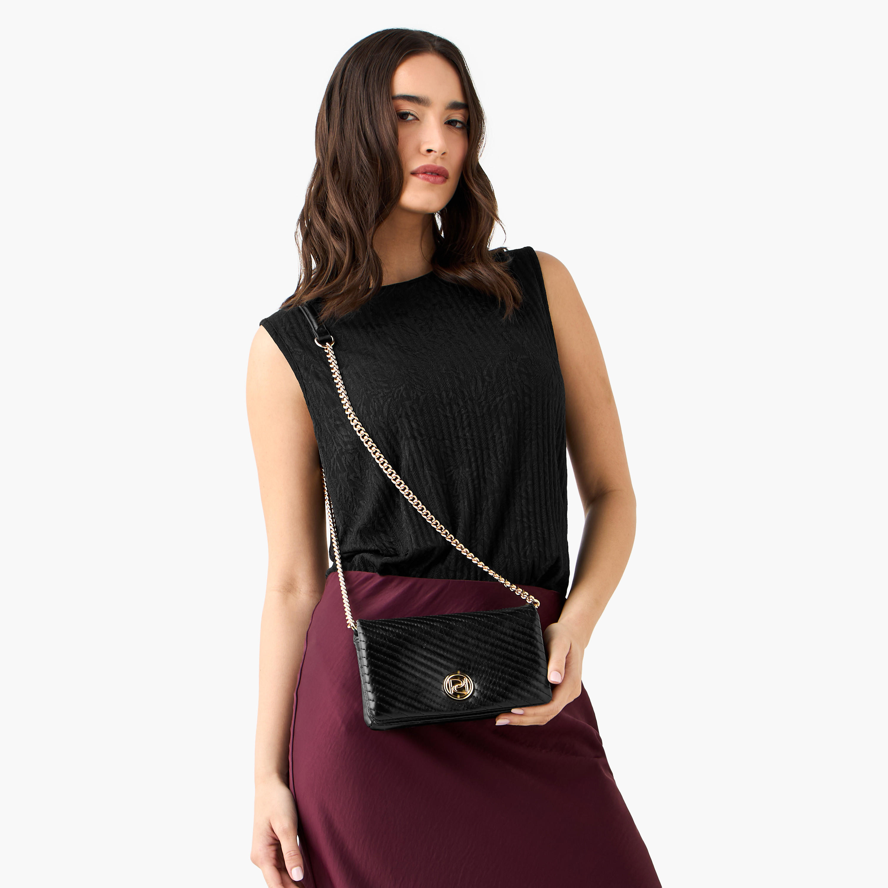 Paprika Quilted Crossbody Bag with Chain Strap-women-bagsandwallets-handbags-image-2