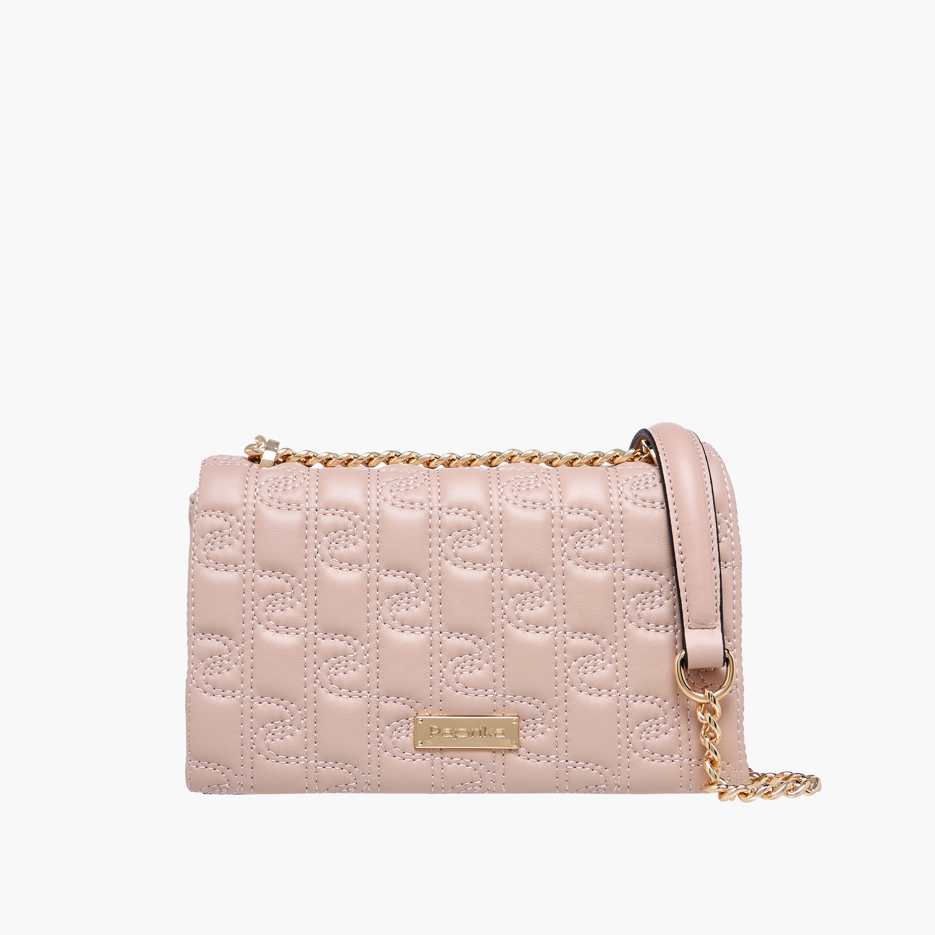 شنطة كروس بودي منقوشة بحزام سلسلة من بابريكا-women-bagsandwallets-handbags-image-1