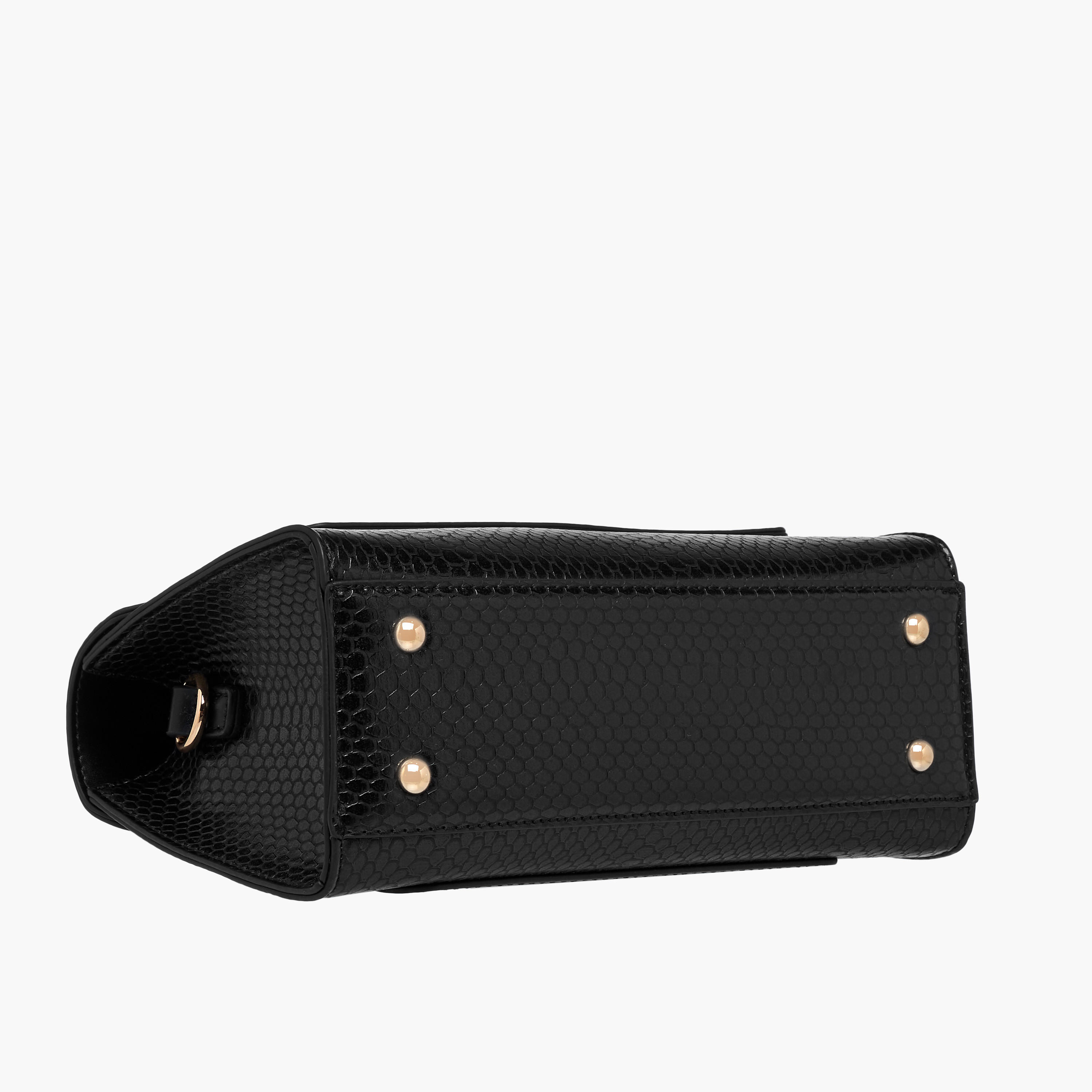 Paprika Textured Crossbody Bag with Adjustable Strap and Flap Closure-women-bagsandwallets-handbags-image-7