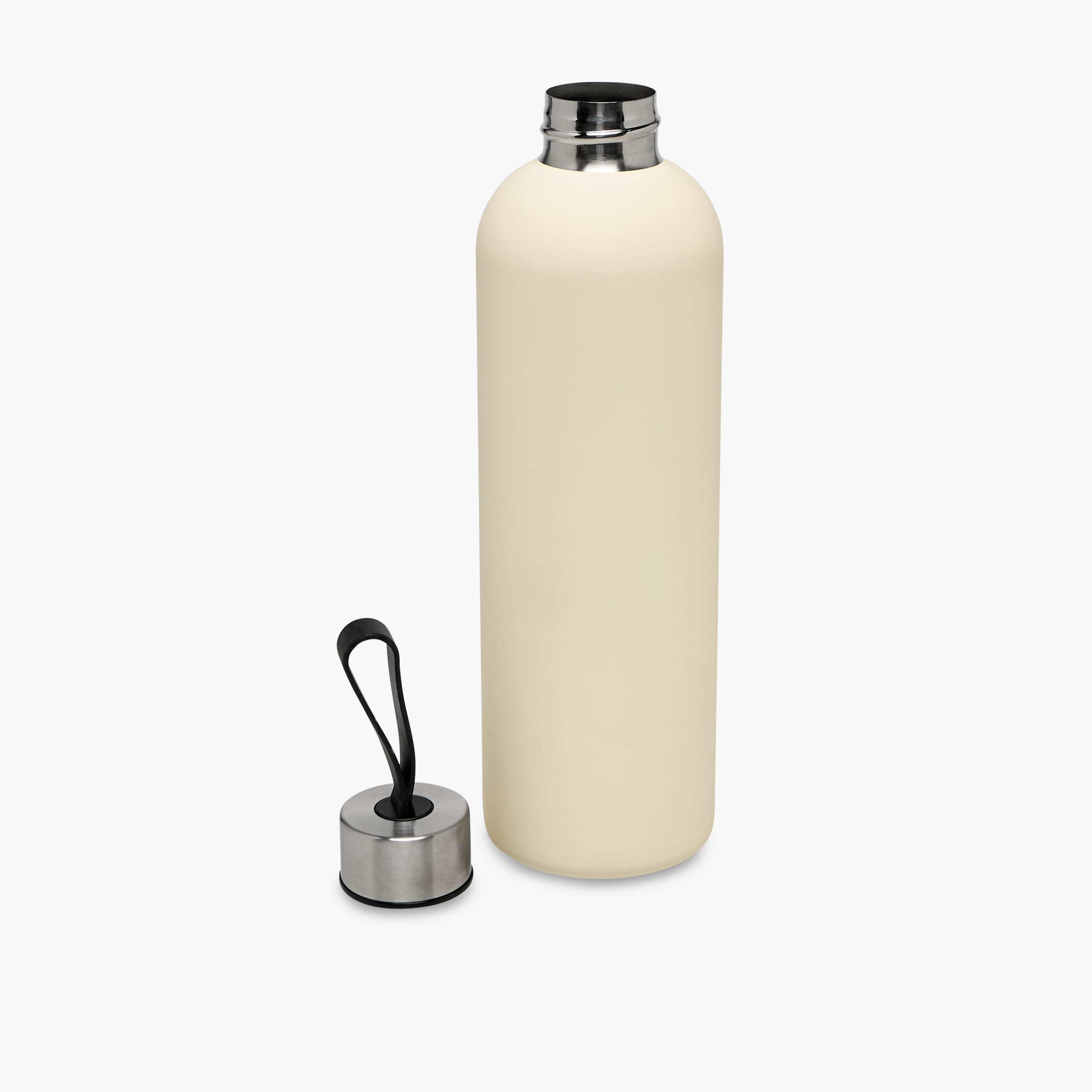 Solid Stainless Steel Water Bottle - 1 L-school-waterbottles-image-2