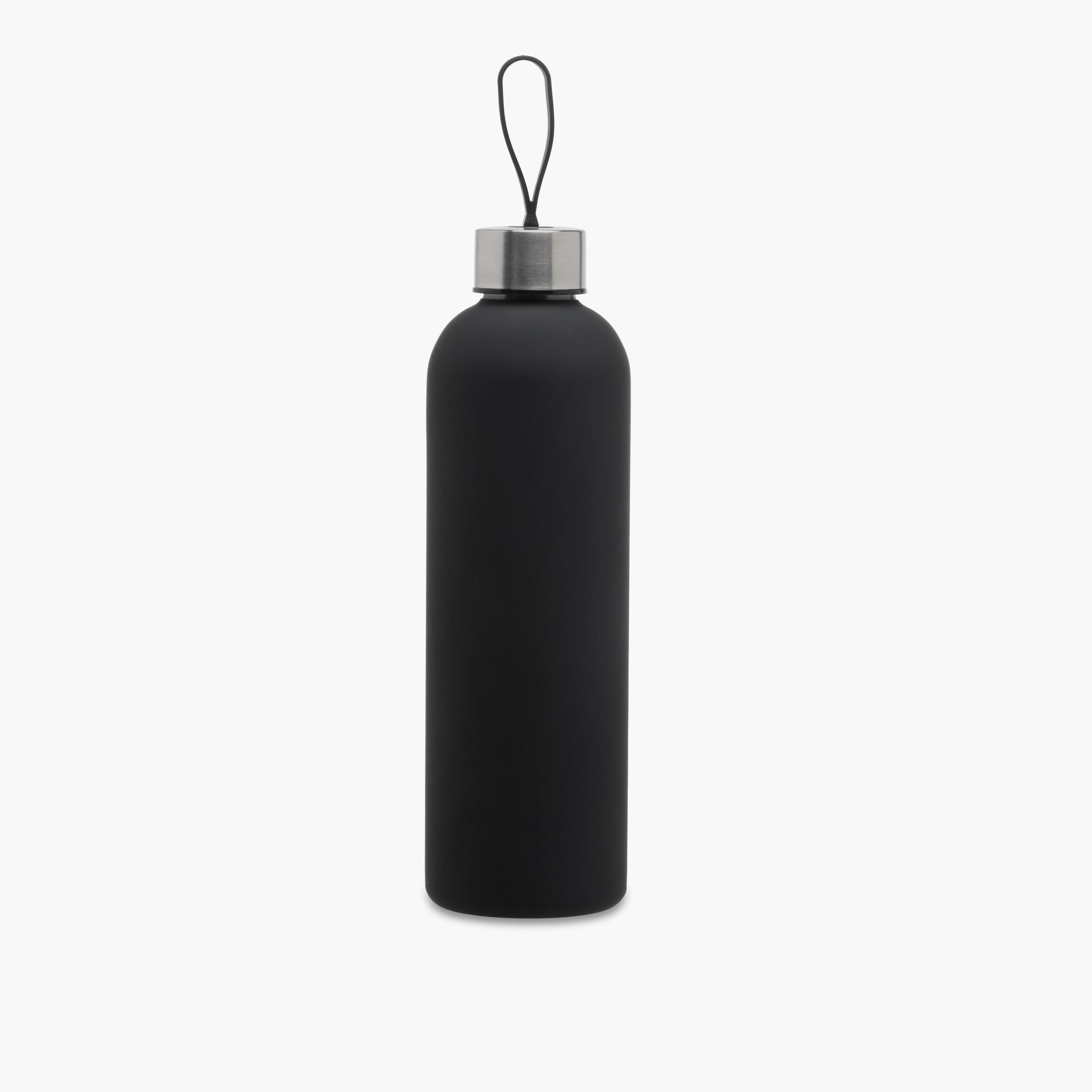 Solid Stainless Steel Water Bottle - 1 L-household-dining-drinkserveware-bottles-image-1