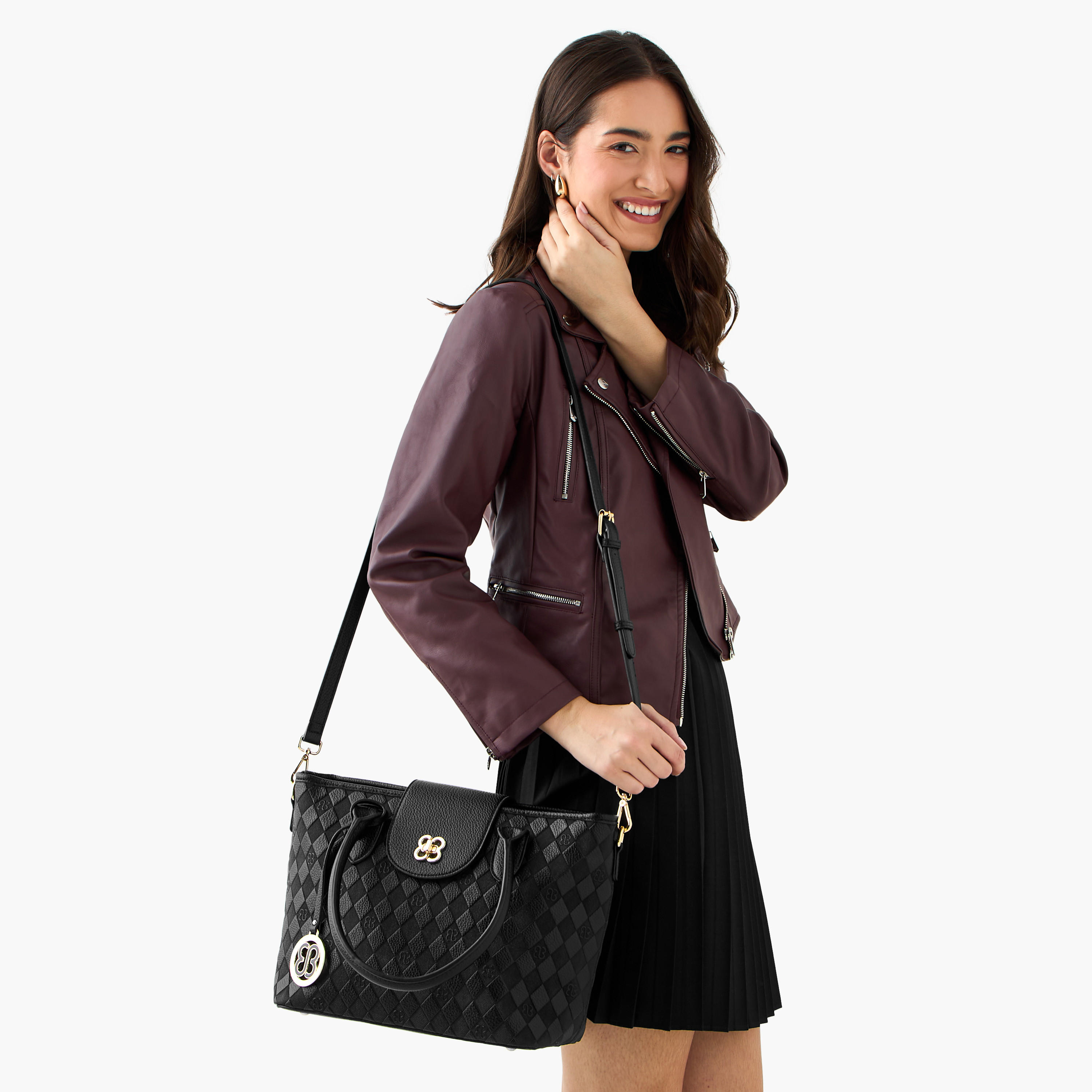 شنطة توتي مبطنة بمقابض مزدوجة من بيسي لندن-women-bagsandwallets-handbags-image-2
