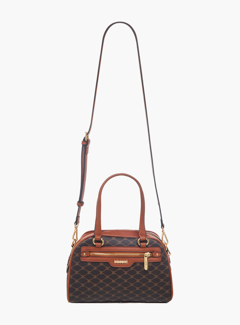 شنطة كروس بودي بمقابض مزدوجة وطبعات مونوجرام من بيسي لندن-women-bagsandwallets-handbags-image-3