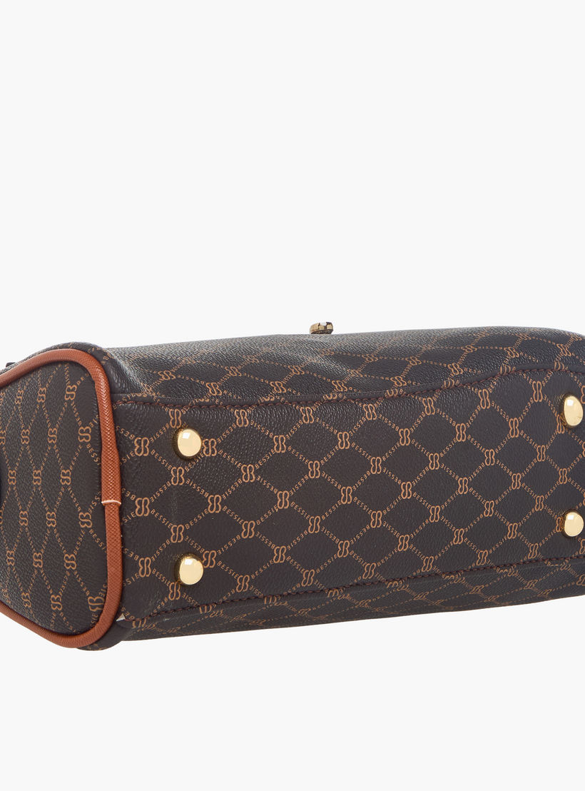 شنطة كروس بودي بمقابض مزدوجة وطبعات مونوجرام من بيسي لندن-women-bagsandwallets-handbags-image-8