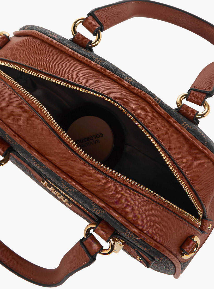 شنطة كروس بودي بمقابض مزدوجة وطبعات مونوجرام من بيسي لندن-women-bagsandwallets-handbags-image-9