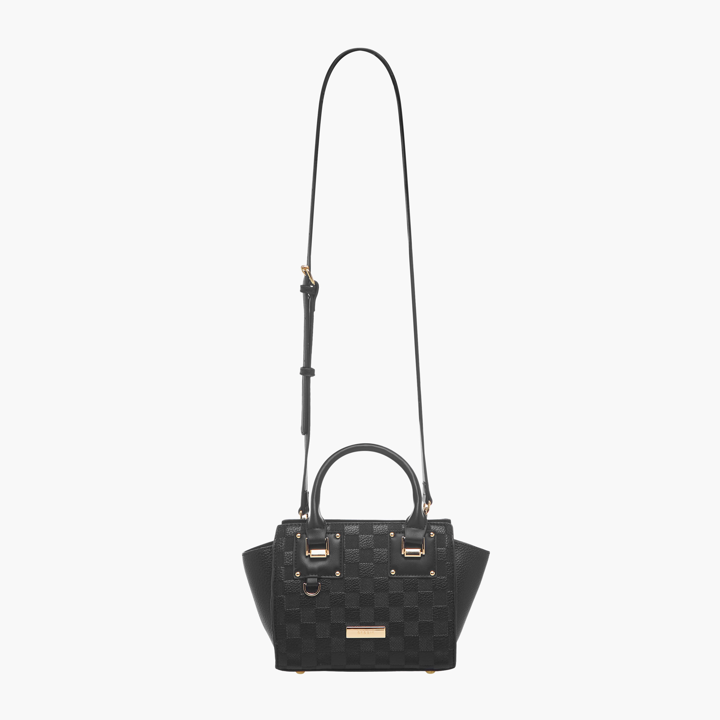 Bessie London Textured Tote Bag with Double Handles-women-bagsandwallets-handbags-image-3