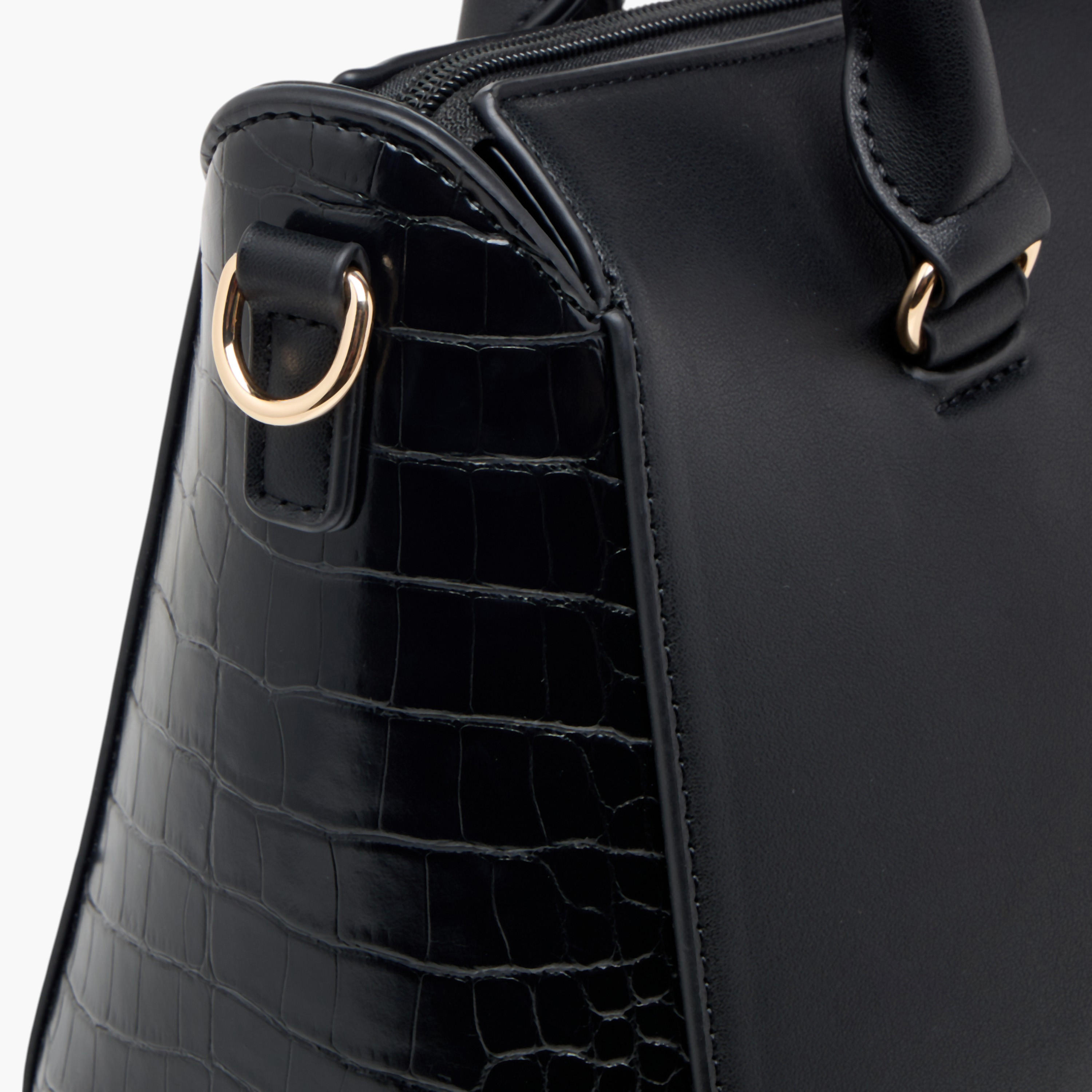 شنطة توتي بحزام قابل للفصل وسحاب إغلاق وطبعات من شارلوت ريد-women-bagsandwallets-handbags-image-6