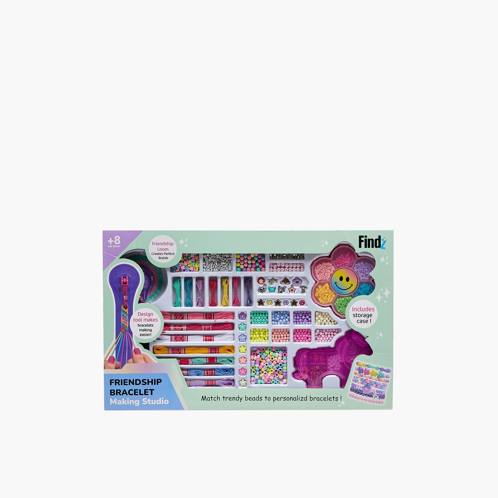 Findz DIY Friendship Bracelet Making Kit-school-stationery-accessories-image-1