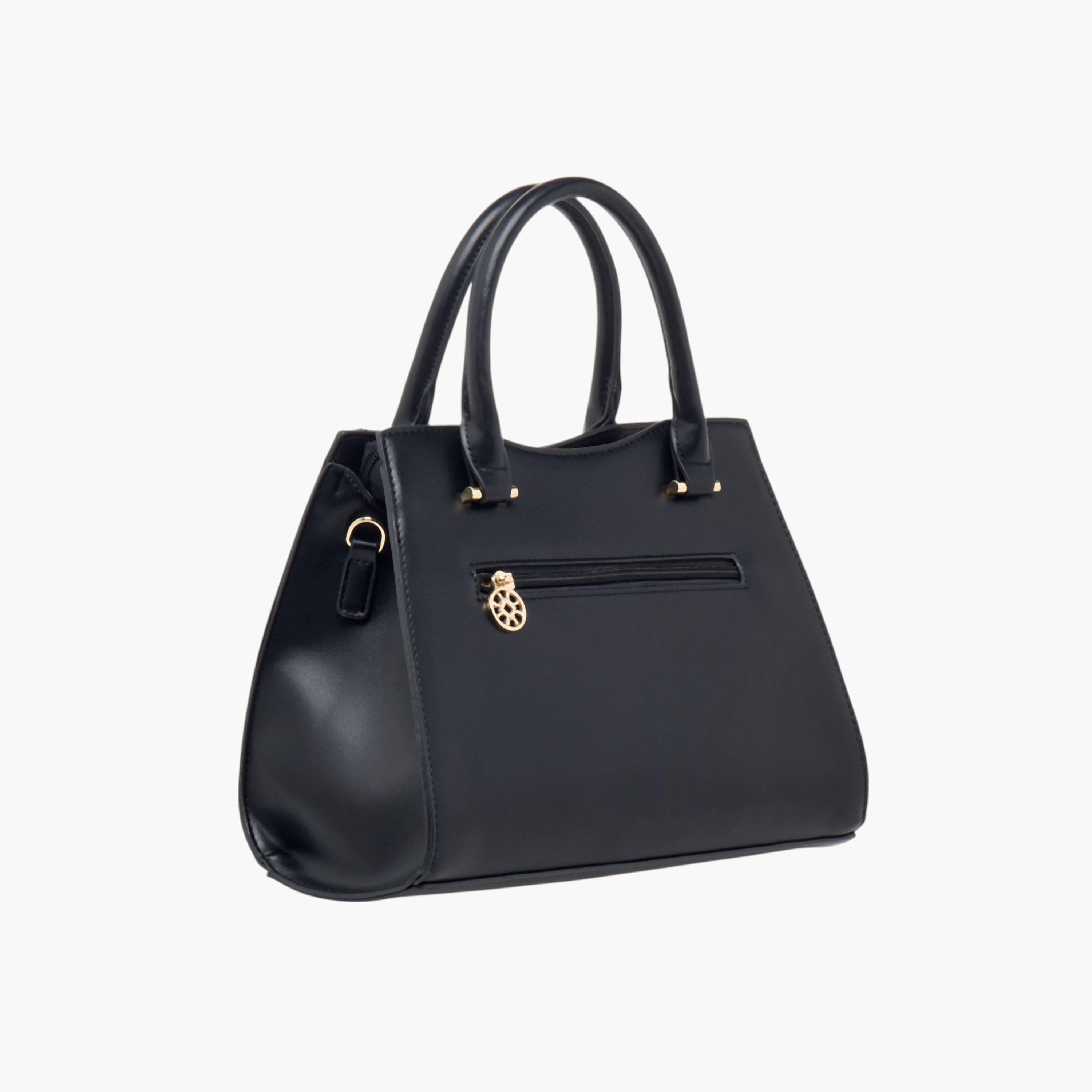 Sasha Monogram Embossed Tote Bag with Detachable Strap and Zip Closure-women-bagsandwallets-handbags-image-4