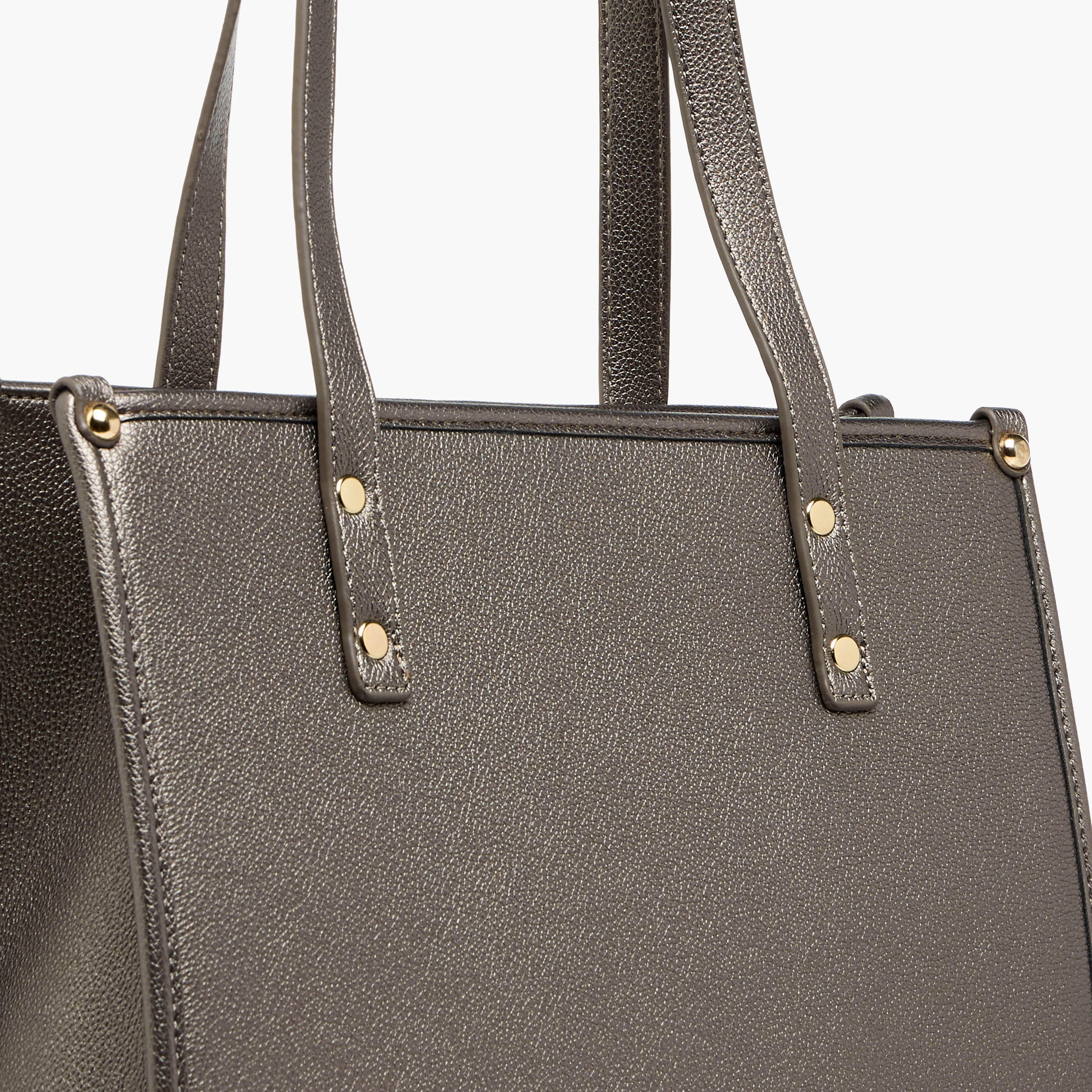 Adore Colourblock Tote Bag with Chain Detailing and Double Handles-women-bagsandwallets-handbags-image-6