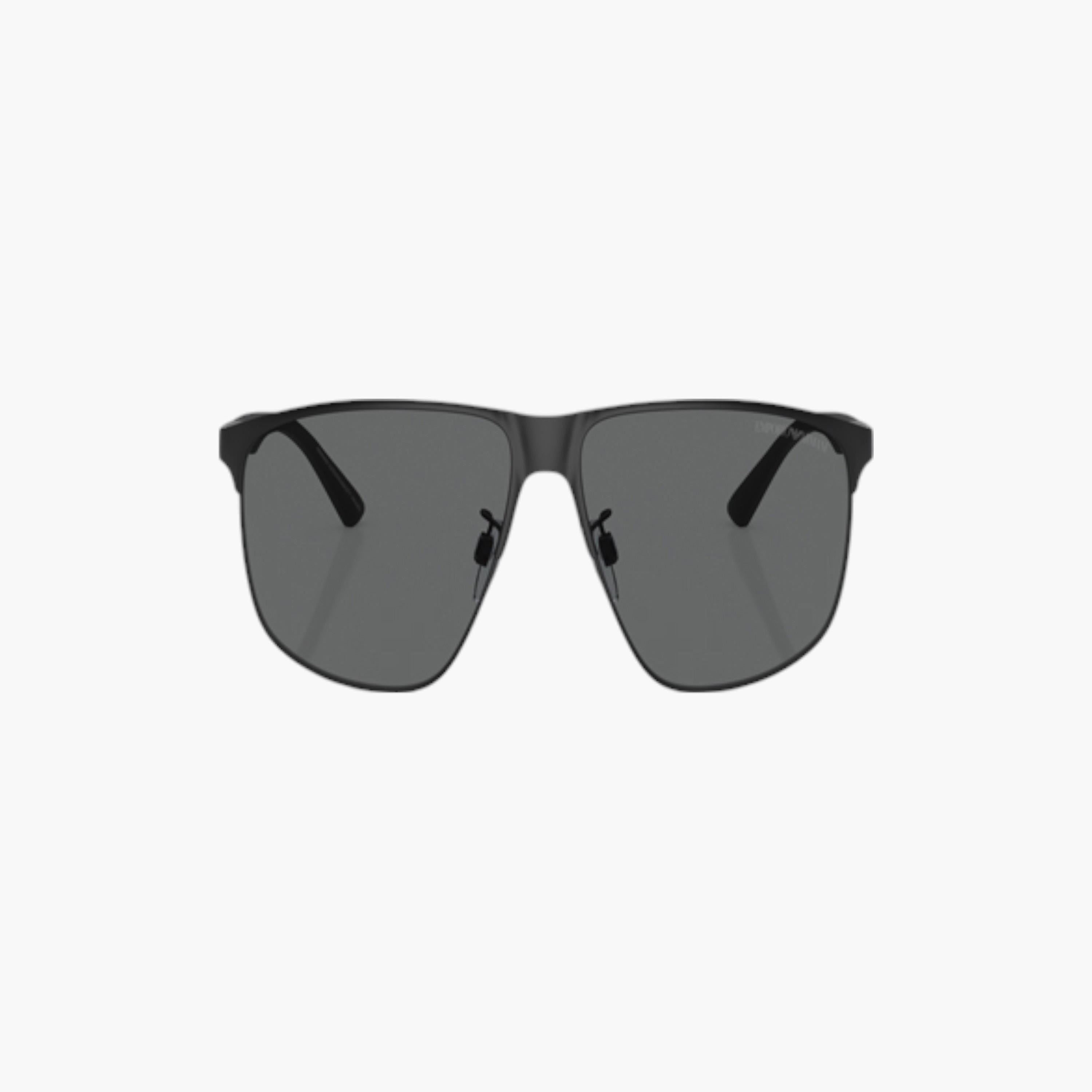 نظارة شمس بإطار كامل وعدسات ملونة ووسادات أنف من إمبوريو أرماني-men-sunglasses-image-7