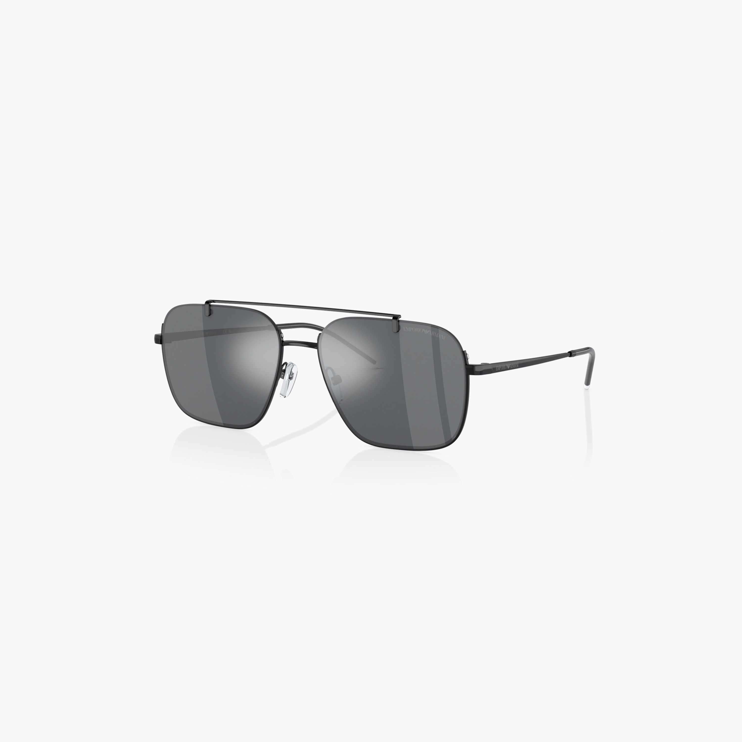 EMPORIO ARMANI Tinted Full Rim Sunglasses with Nose Pad-men-sunglasses-image-1