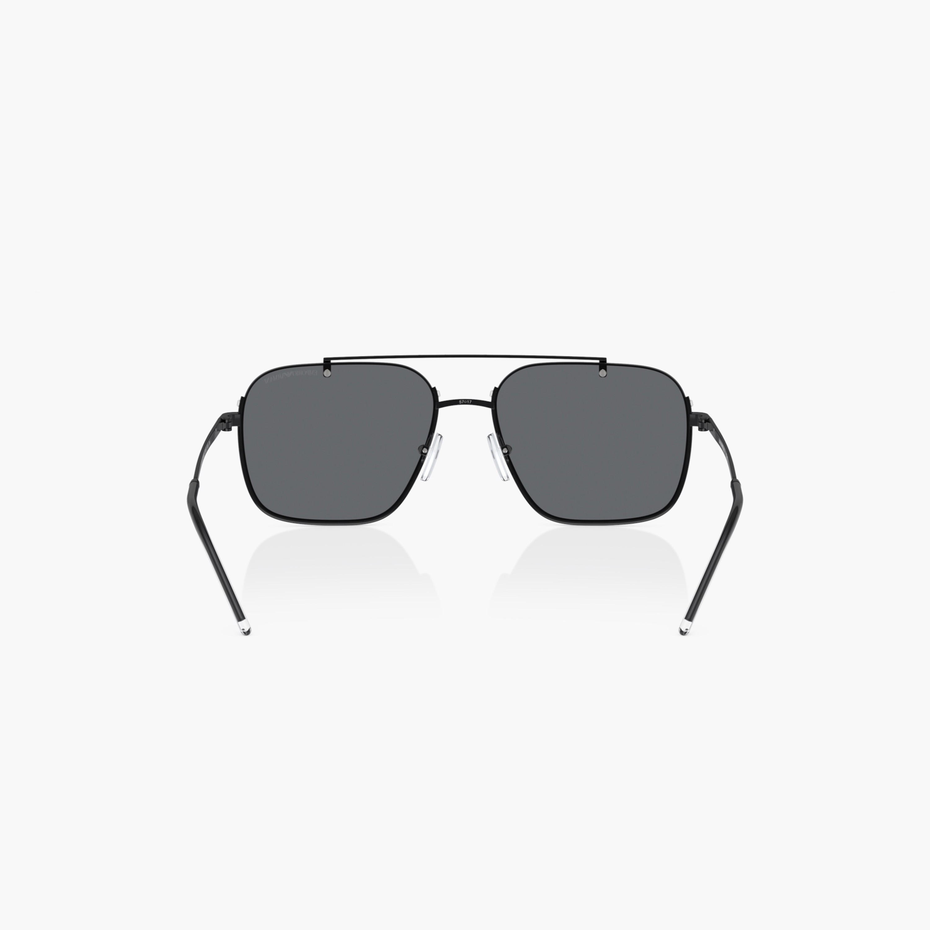 EMPORIO ARMANI Tinted Full Rim Sunglasses with Nose Pad-men-sunglasses-image-4