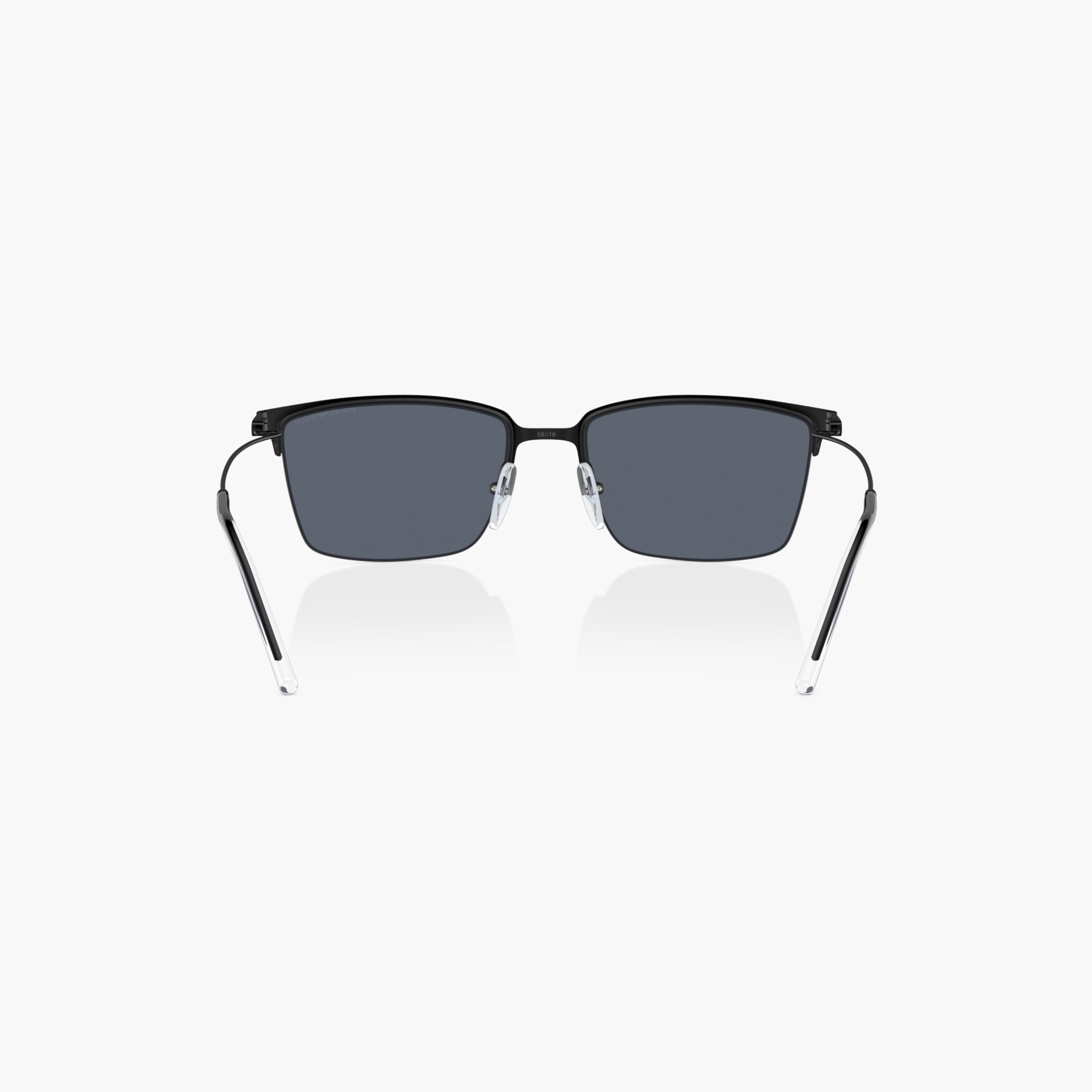 EMPORIO ARMANI Tinted Full Rim Wayfarer Sunglasses with Nose Pad-men-sunglasses-image-3