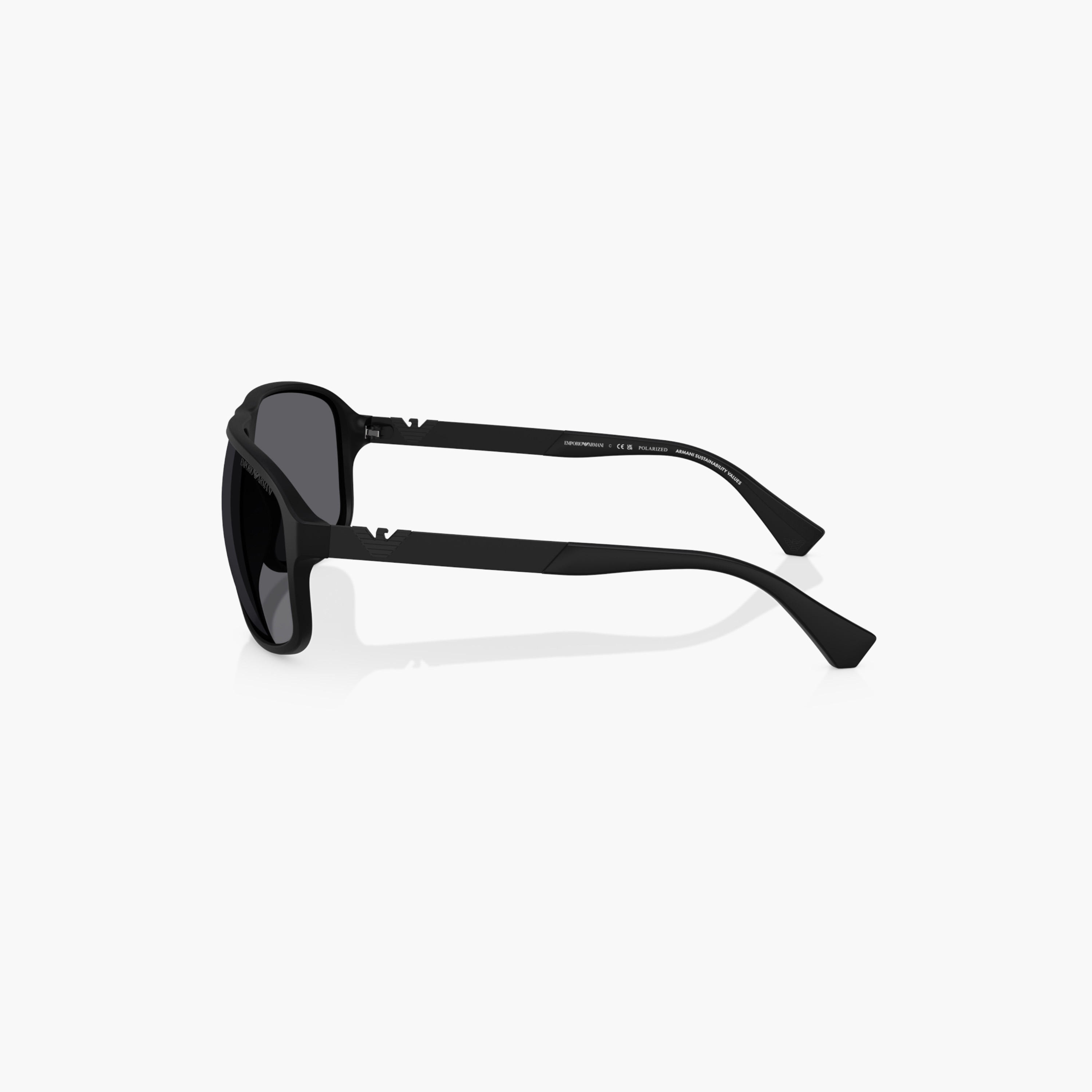 EMPORIO ARMANI Tinted Full Rim Wayfarer Sunglasses-men-sunglasses-image-3