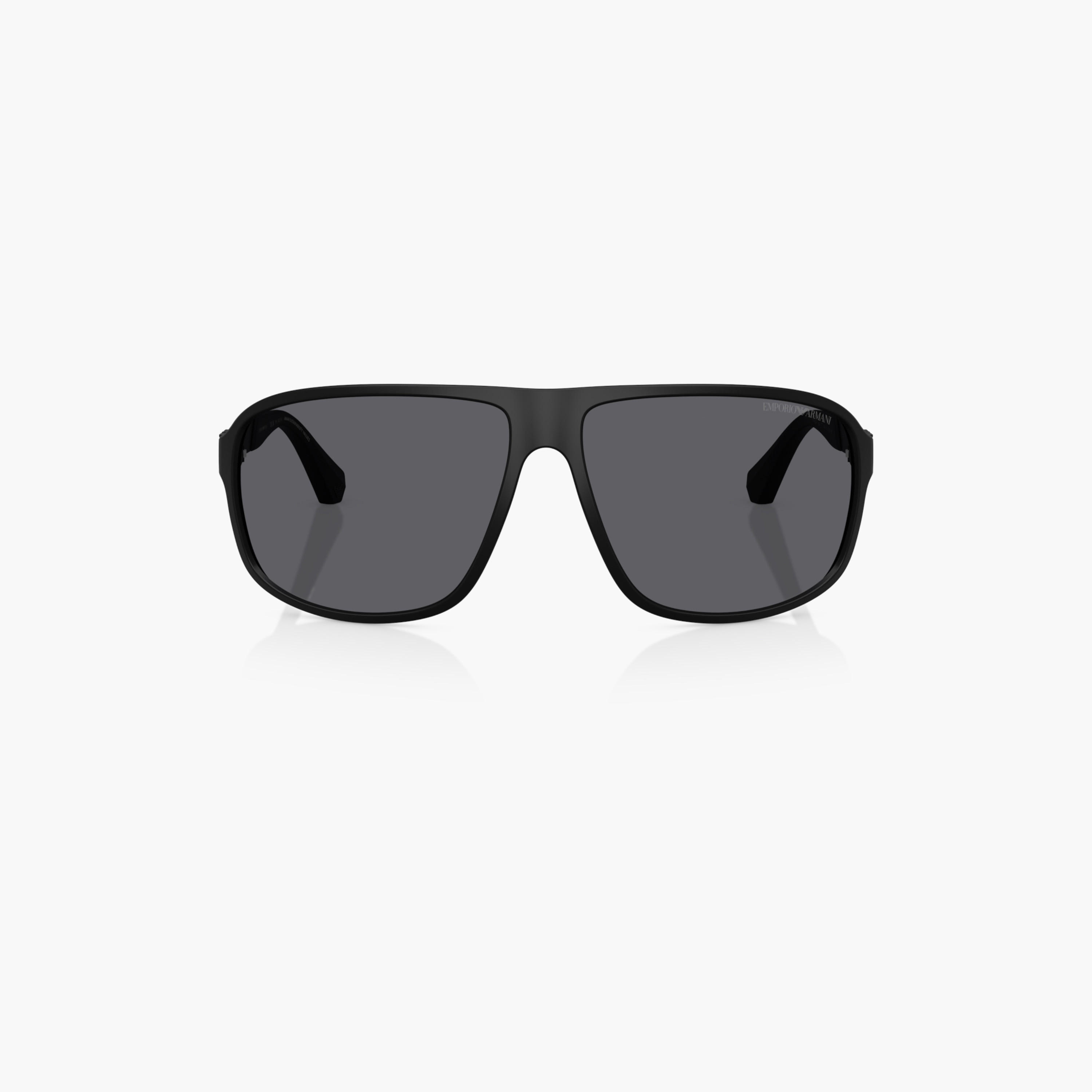 نظارة شمسية ويفارير بإطار كامل وعدسات ملونة من إمبوريو أرماني-men-sunglasses-image-5