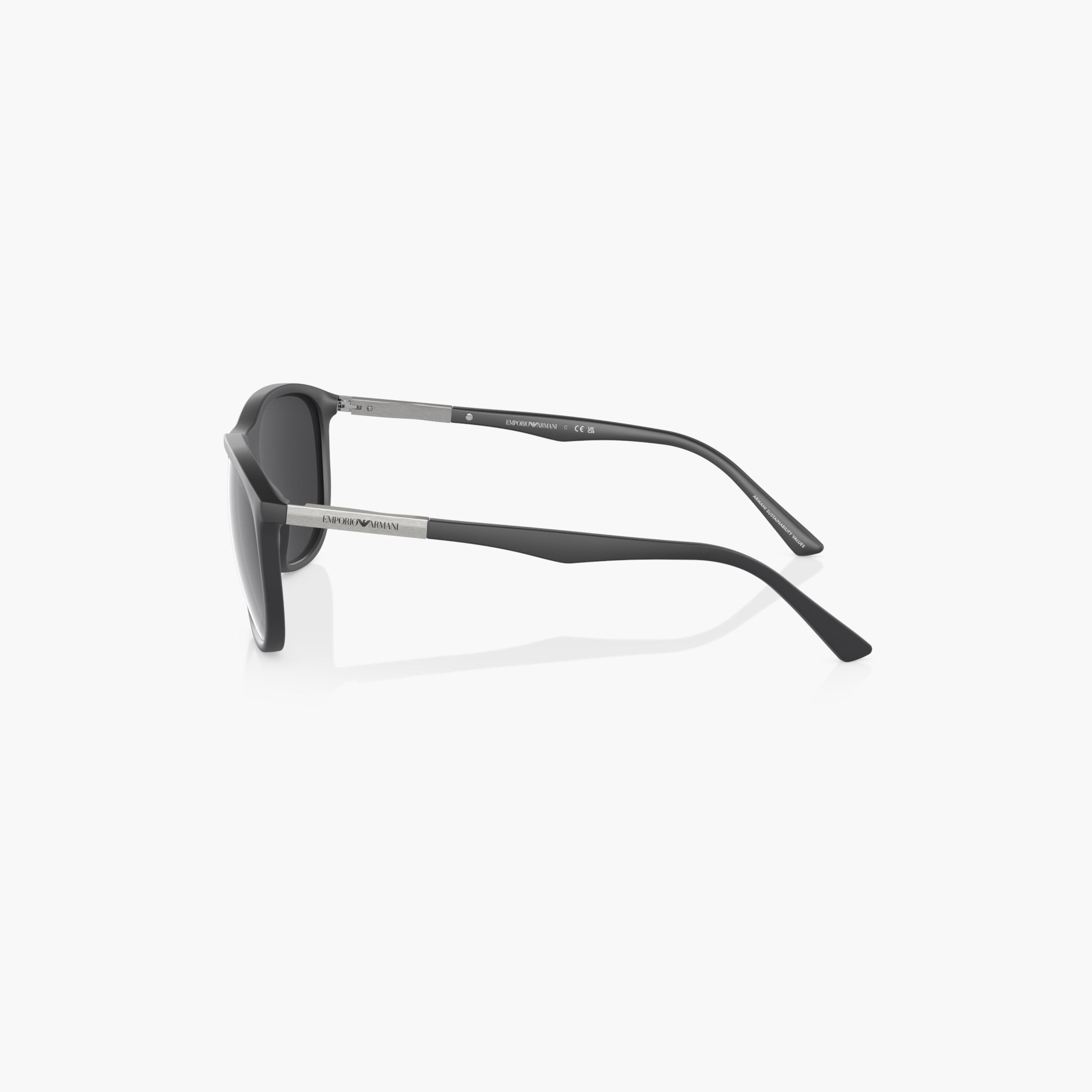 EMPORIO ARMANI Tinted Full Rim Sunglasses-men-sunglasses-image-3