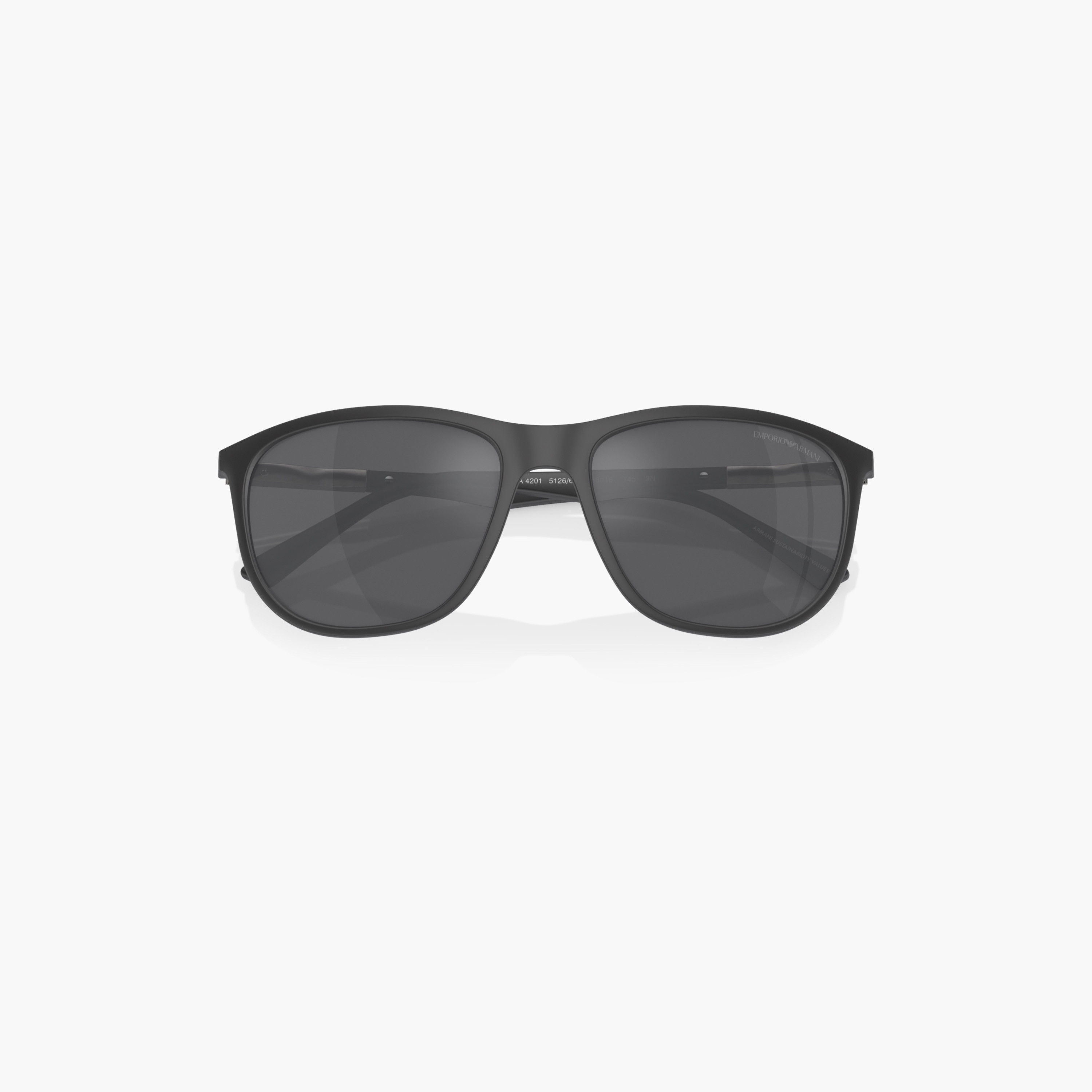 نظارة شمسية بعدسات ملونة وإطار كامل من إمبوريو أرماني-men-sunglasses-image-4