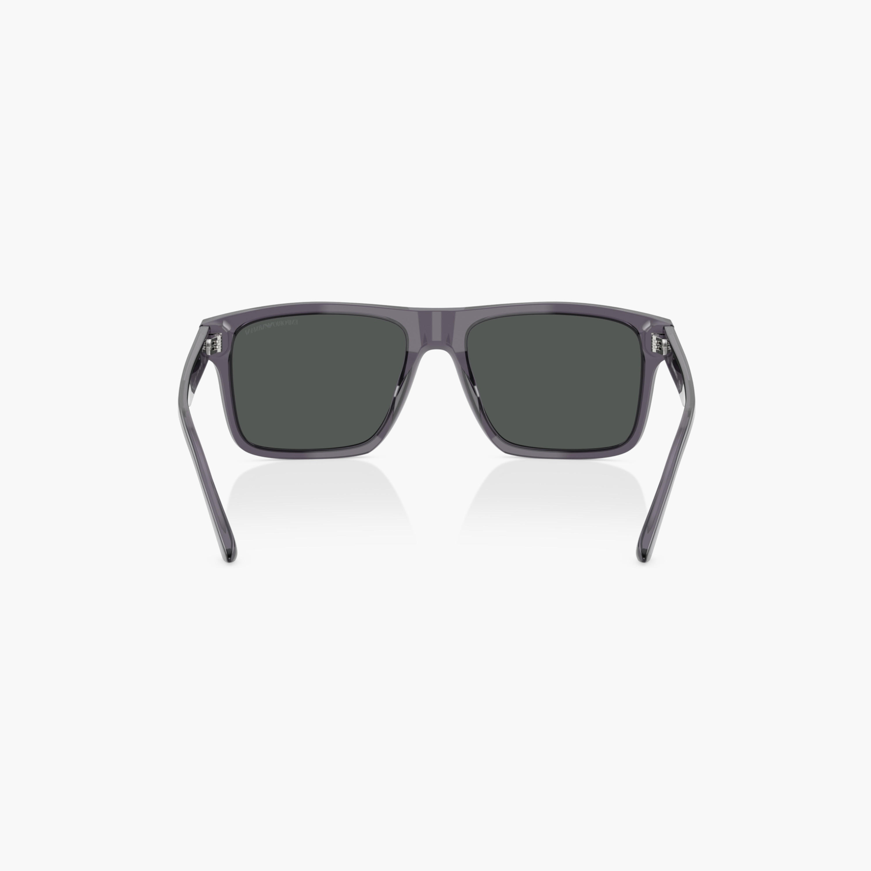 نظارة شمسية ويفارير بعدسات ملونة وإطار كامل من إمبوريو أرماني-men-sunglasses-image-4