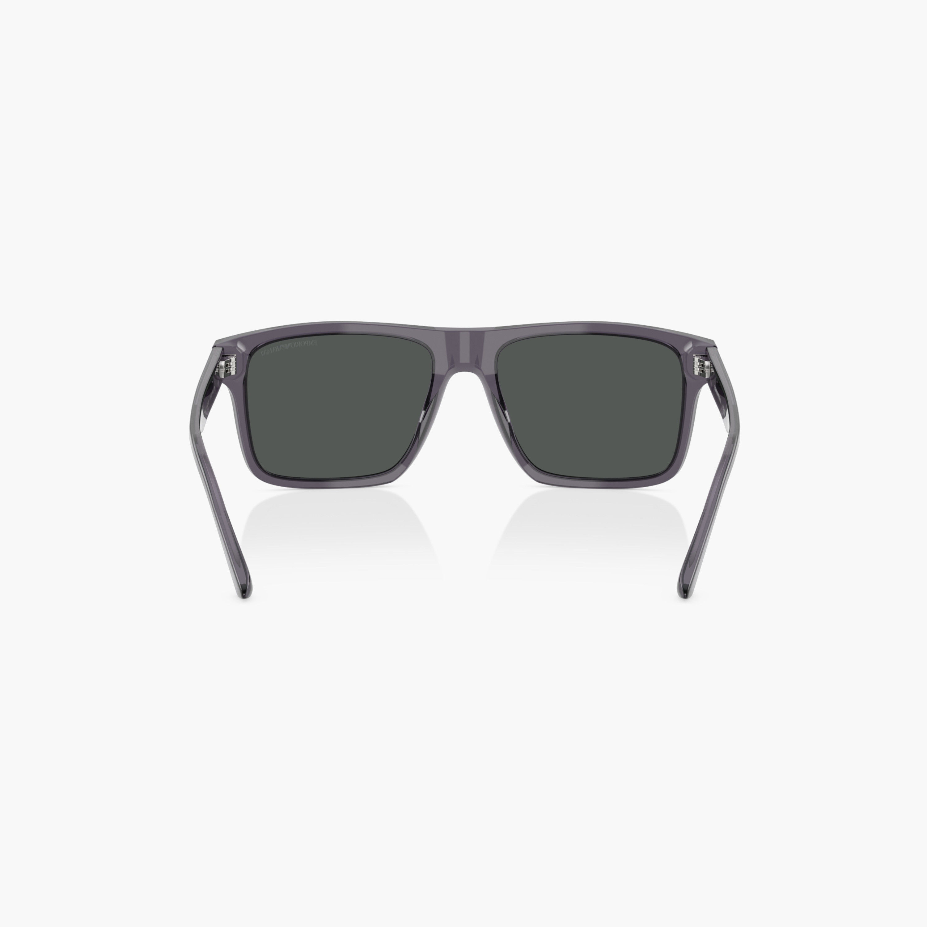 نظارة شمسية ويفارير بعدسات ملونة وإطار كامل من إمبوريو أرماني-men-sunglasses-image-4