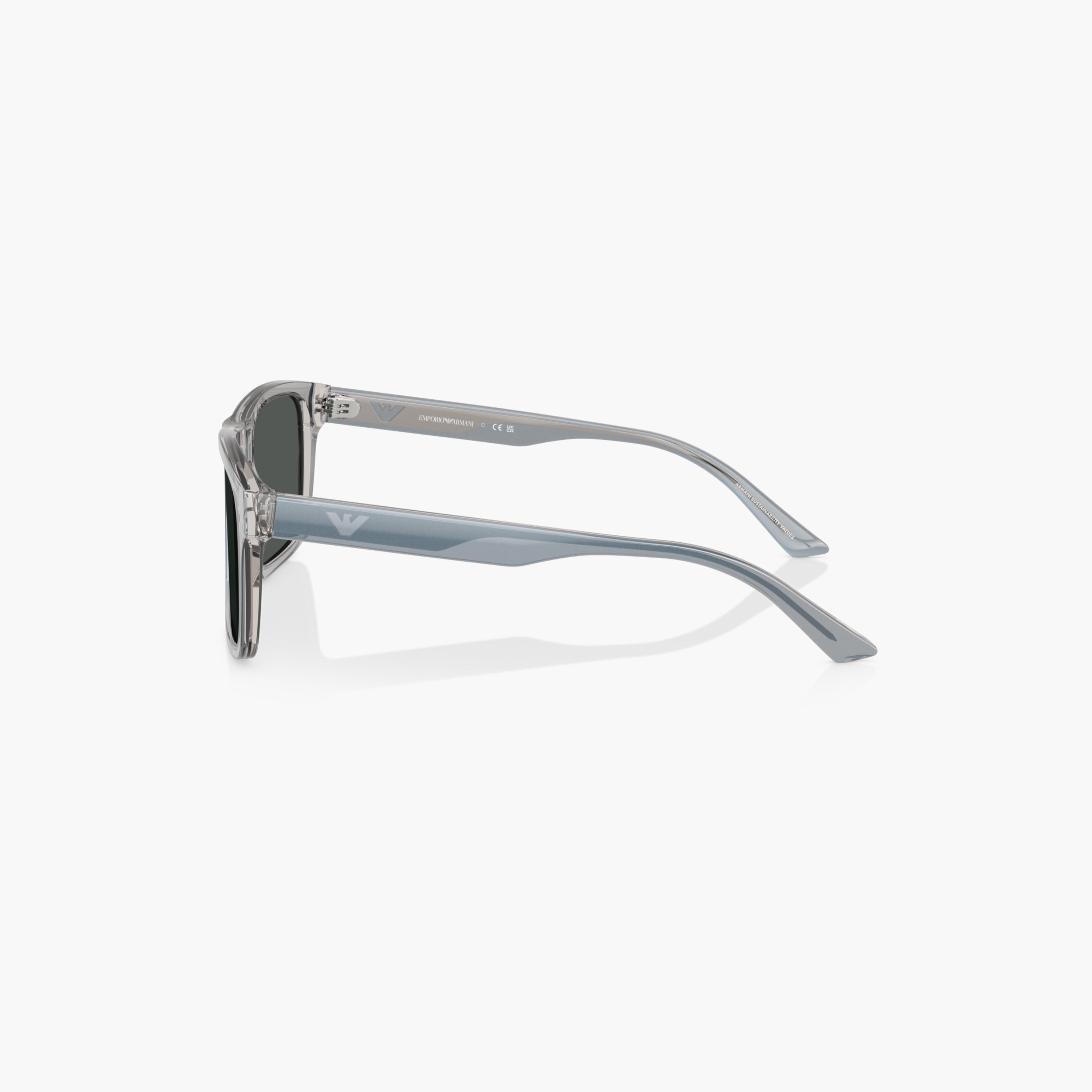 نظارة شمسية وايفارير ملونة بإطار كامل من إمبوريو أرماني-men-sunglasses-image-4