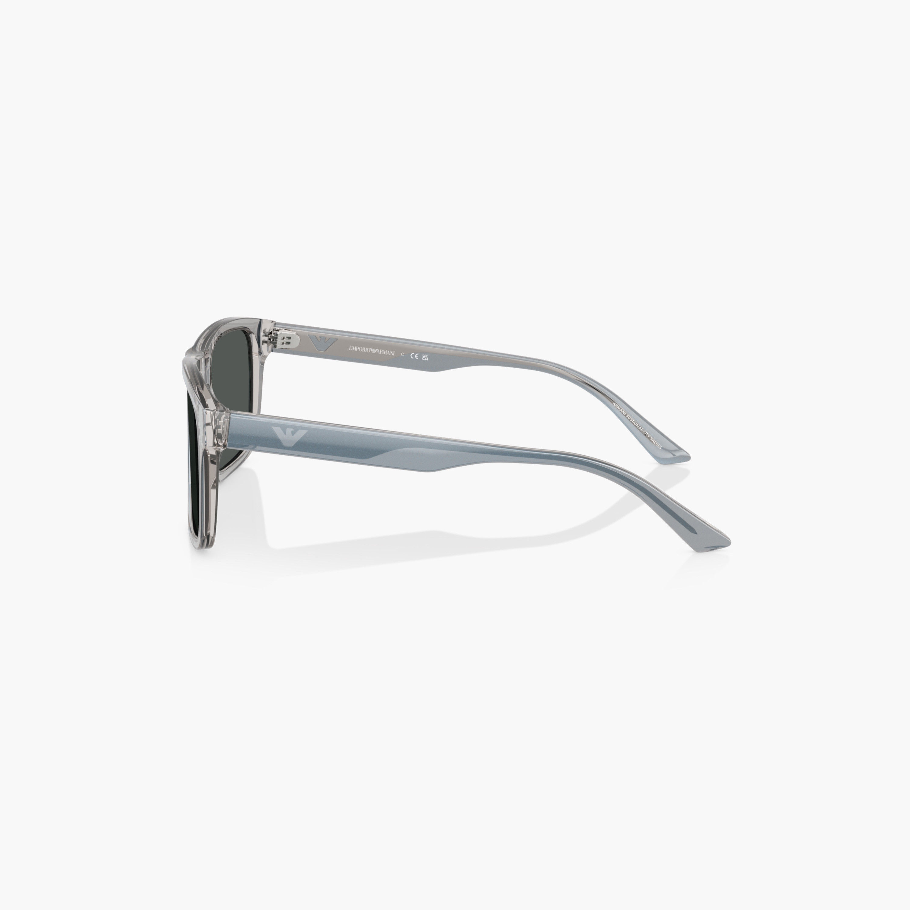 نظارة شمسية وايفارير ملونة بإطار كامل من إمبوريو أرماني-men-sunglasses-image-4