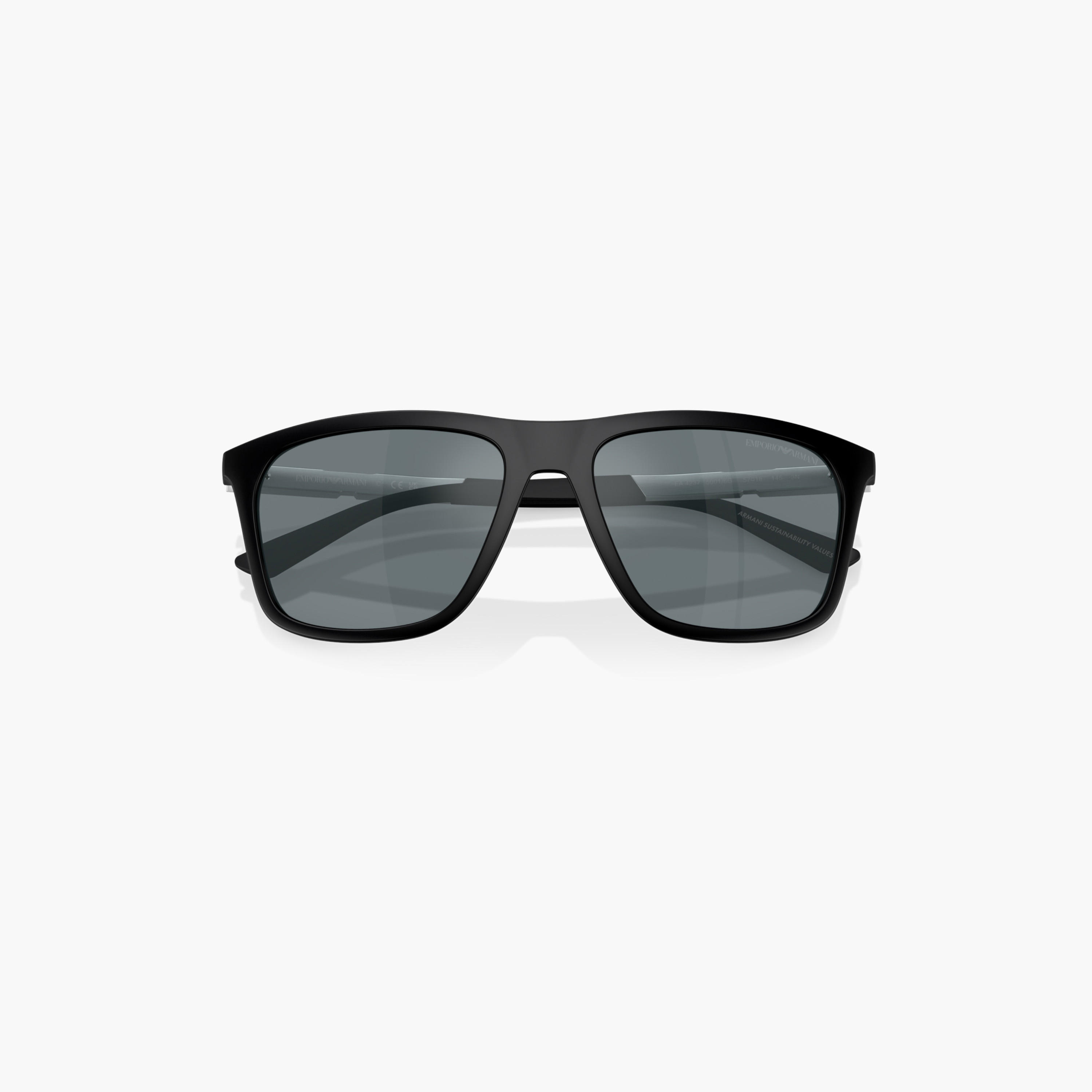 EMPORIO ARMANI Tinted Full Rim Wayfarer Sunglasses-men-sunglasses-image-2