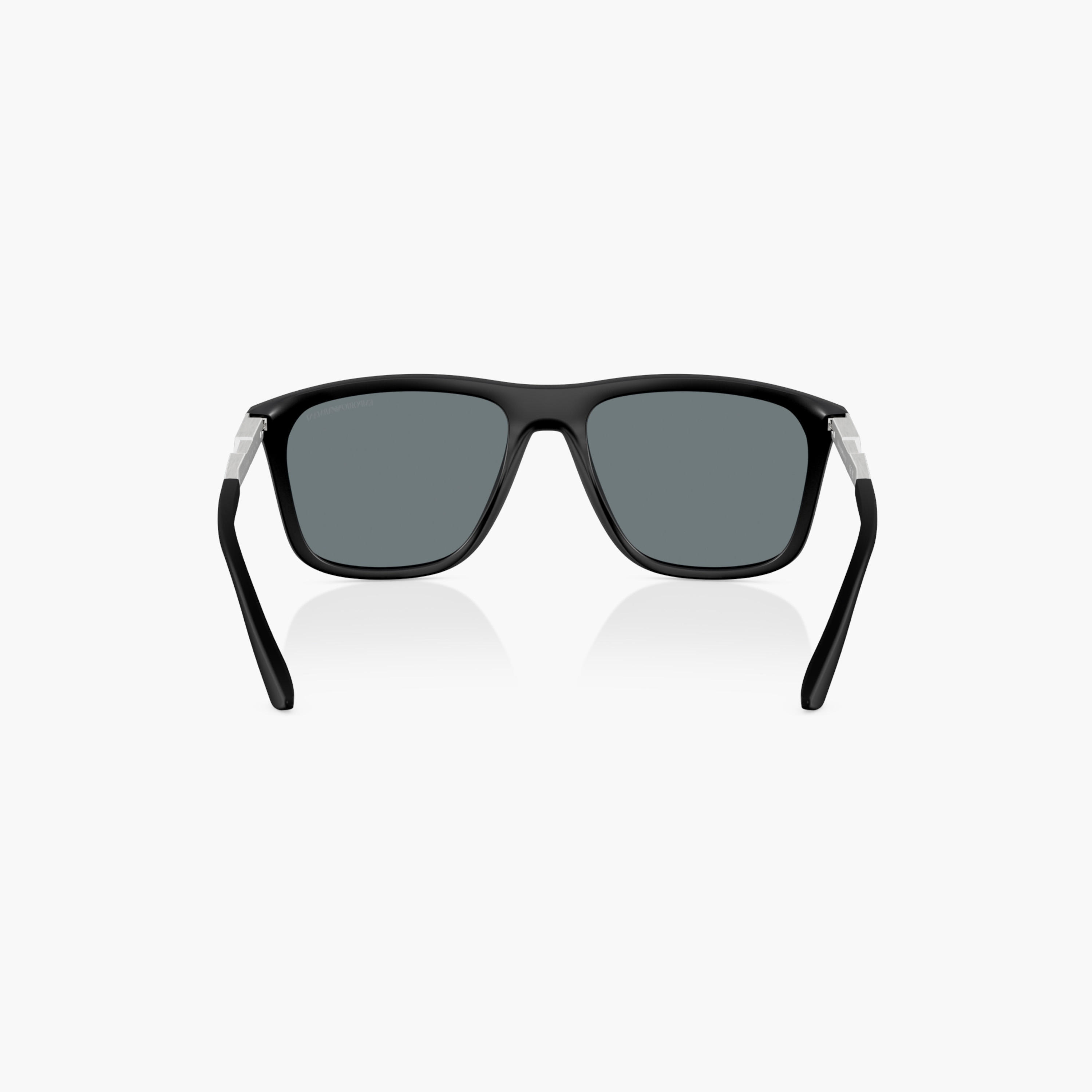 EMPORIO ARMANI Tinted Full Rim Wayfarer Sunglasses-men-sunglasses-image-4