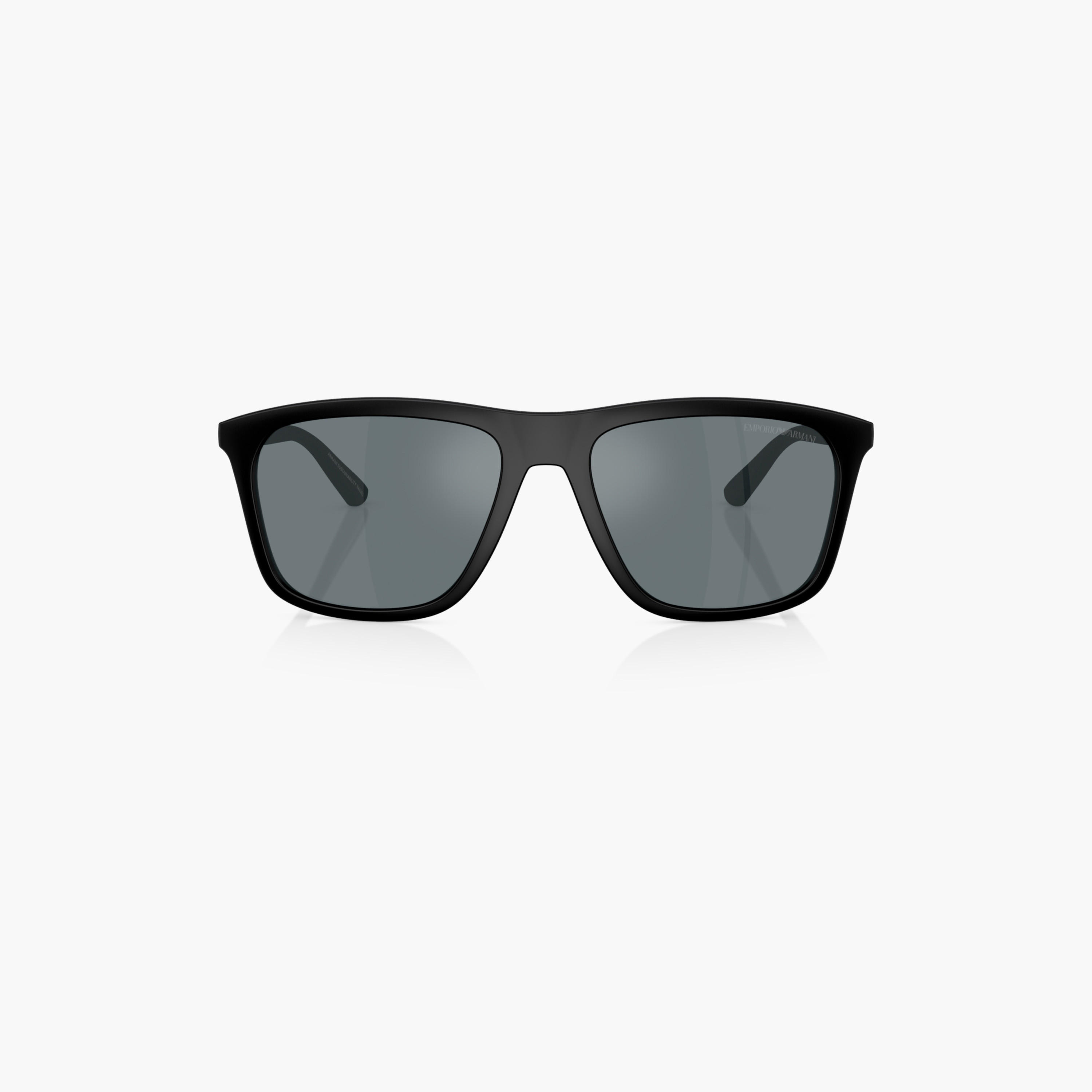 EMPORIO ARMANI Tinted Full Rim Wayfarer Sunglasses-men-sunglasses-image-6