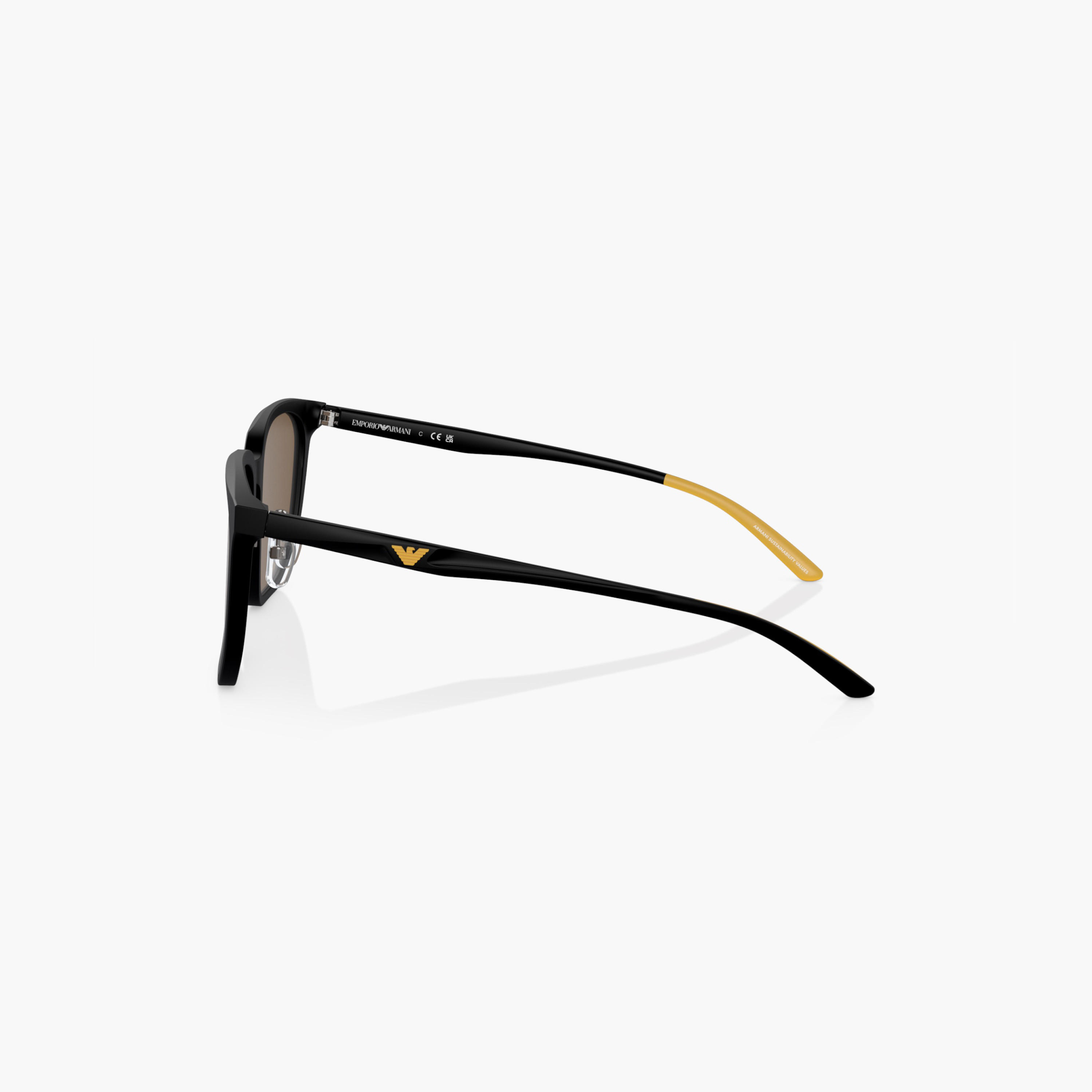 نظارة شمسية وايفارير ملونة بإطار كامل من إمبوريو أرماني-men-sunglasses-image-4