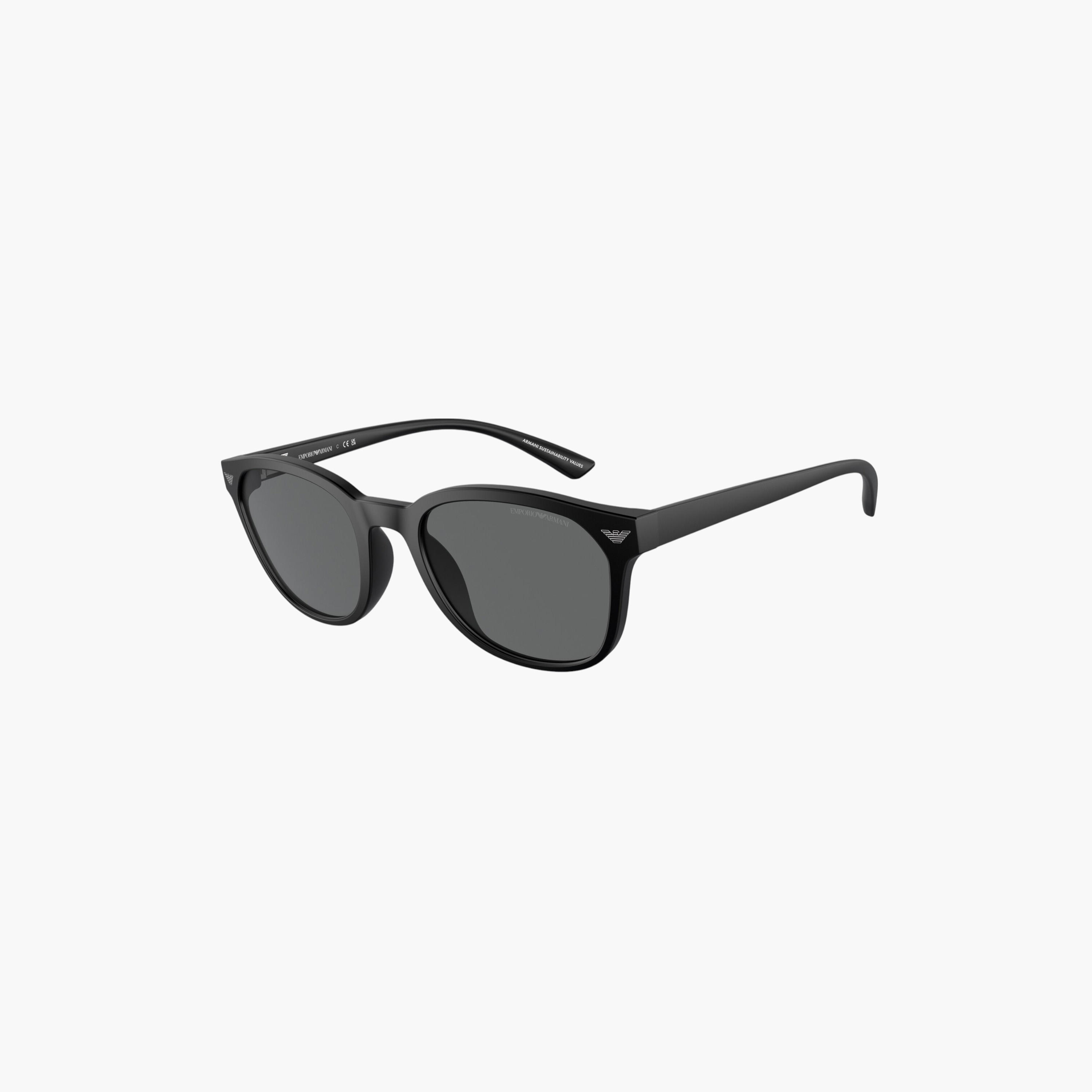 EMPORIO ARMANI Tinted Full Rim Clubmaster Sunglasses-men-sunglasses-image-1