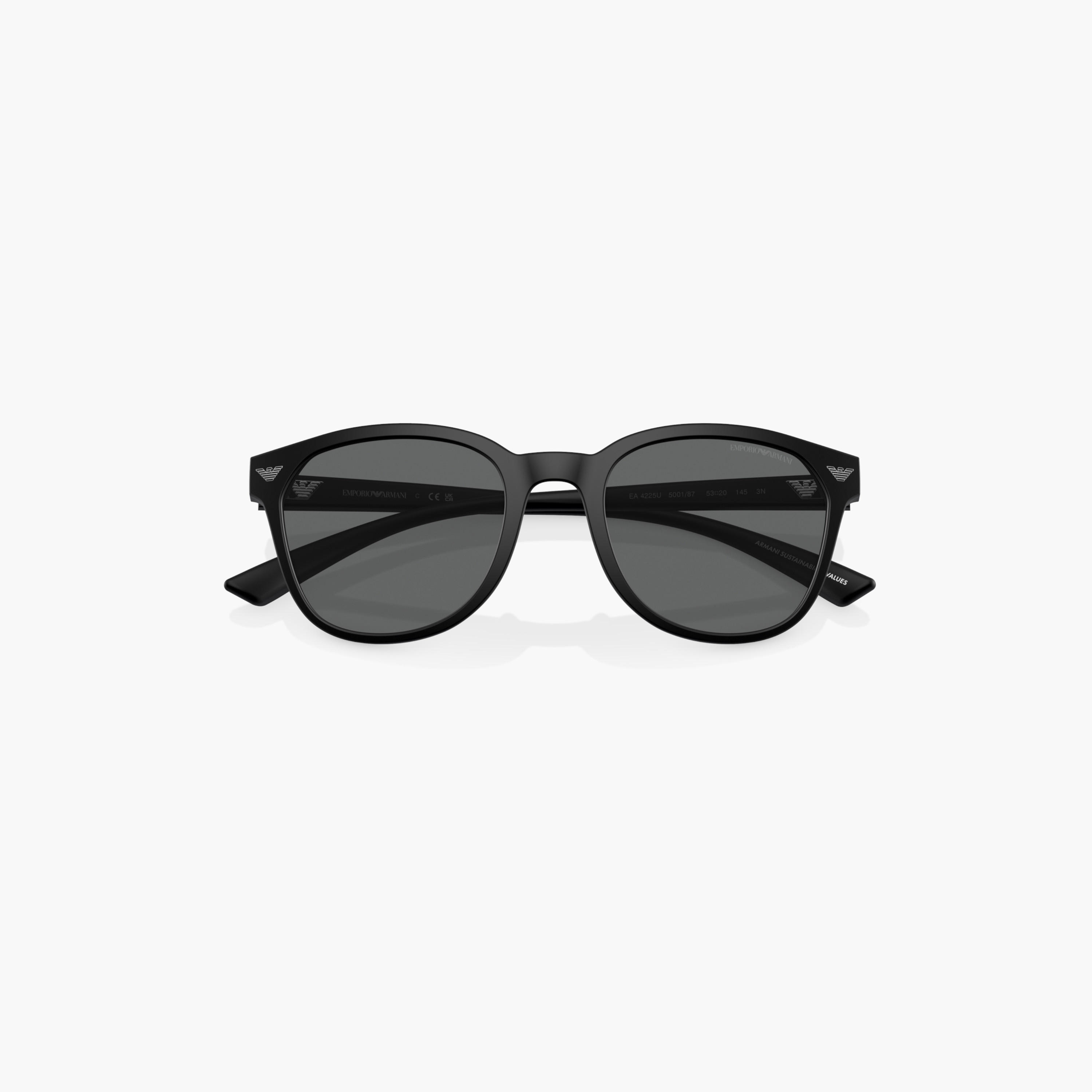 EMPORIO ARMANI Tinted Full Rim Clubmaster Sunglasses-men-sunglasses-image-3
