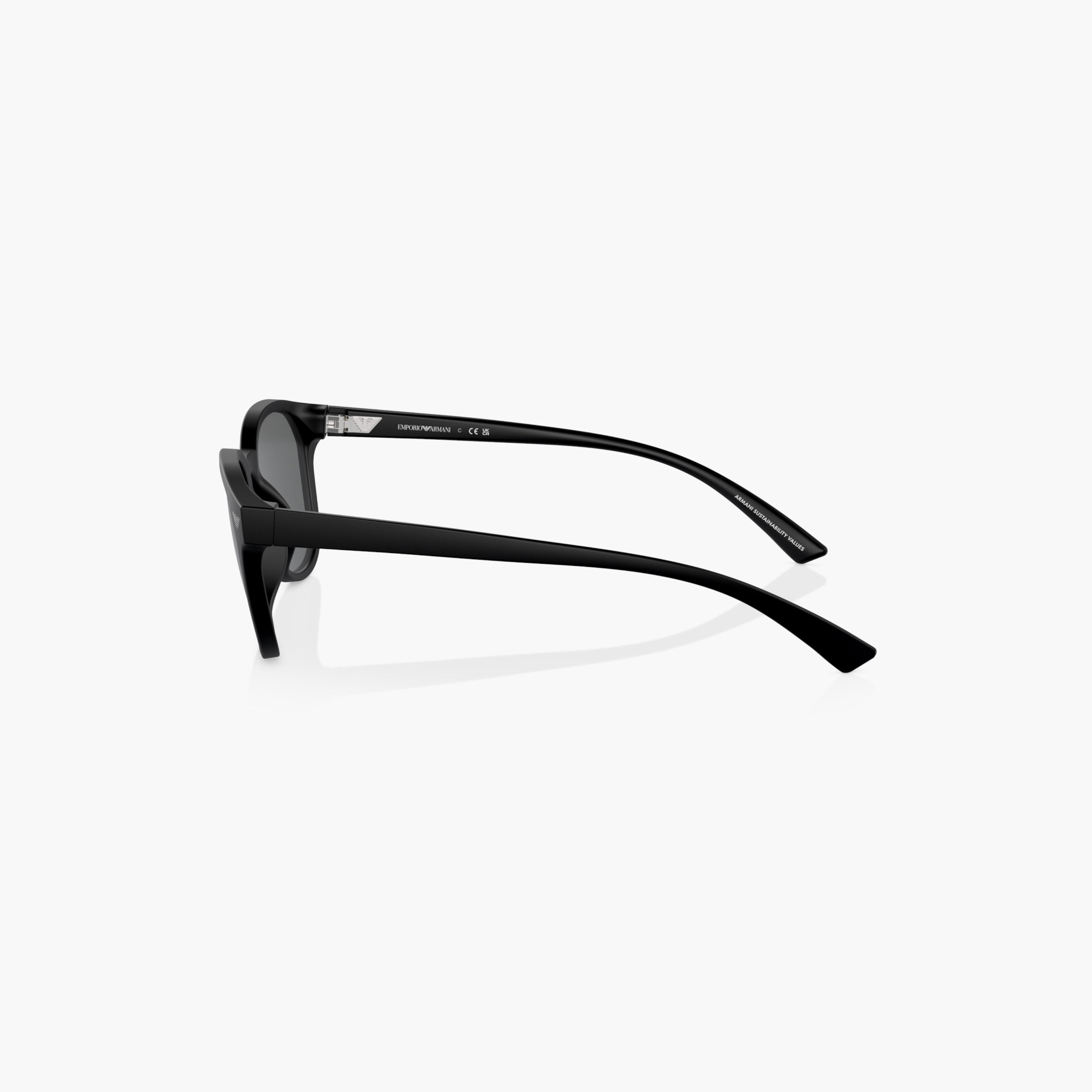 EMPORIO ARMANI Tinted Full Rim Clubmaster Sunglasses-men-sunglasses-image-4