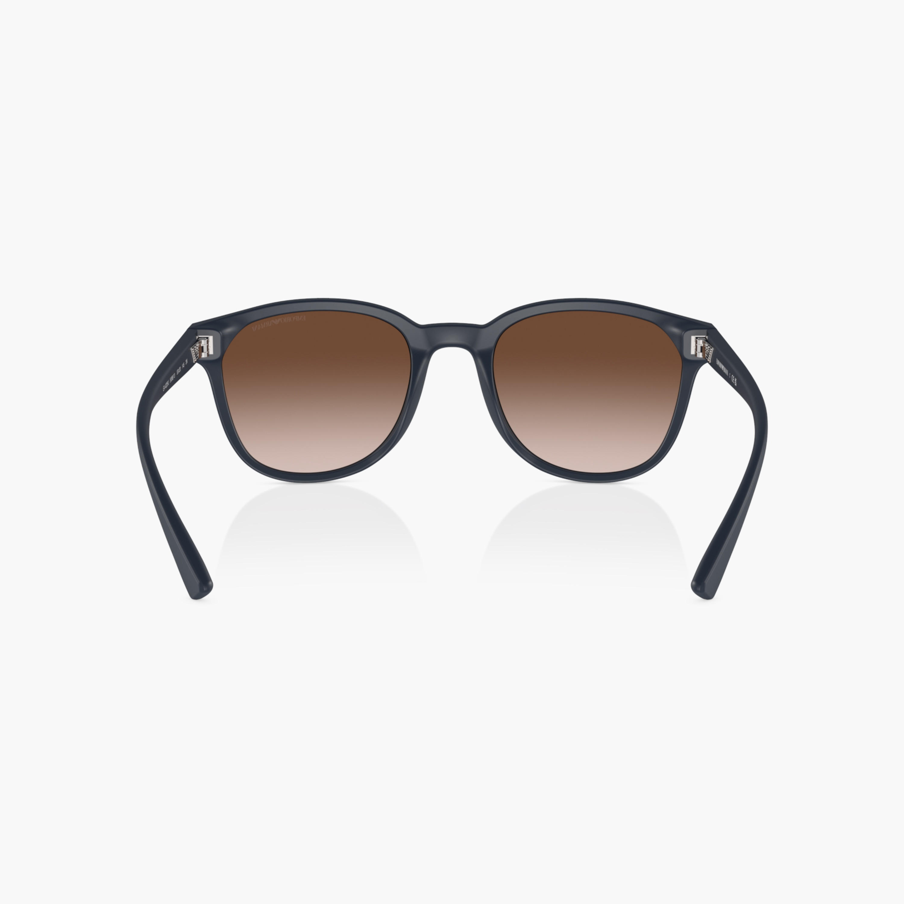 EMPORIO ARMANI Tinted Full Rim Clubmaster Sunglasses-men-sunglasses-image-5