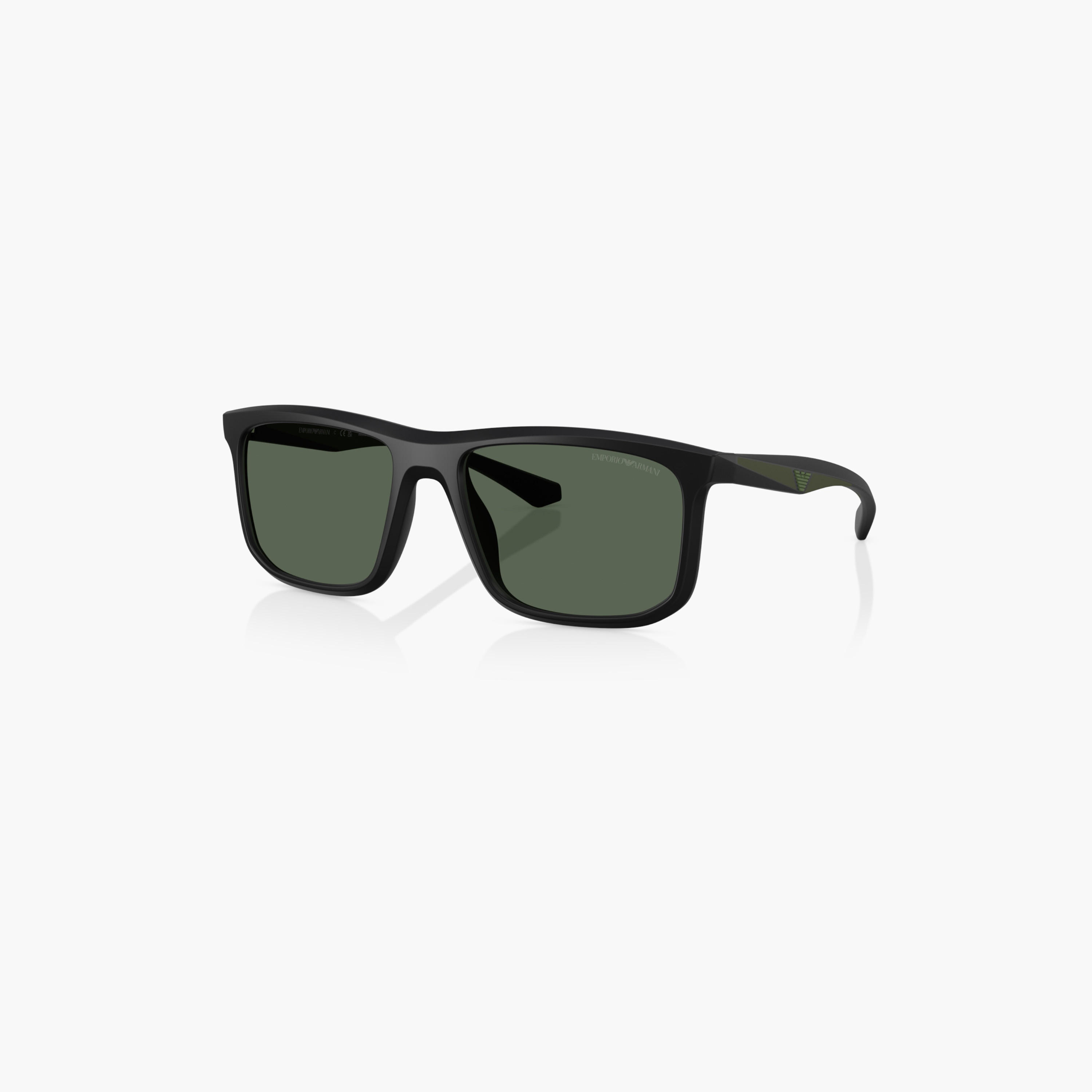 EMPORIO ARMANI Tinted Full Rim Wayfarer Sunglasses-men-sunglasses-image-1