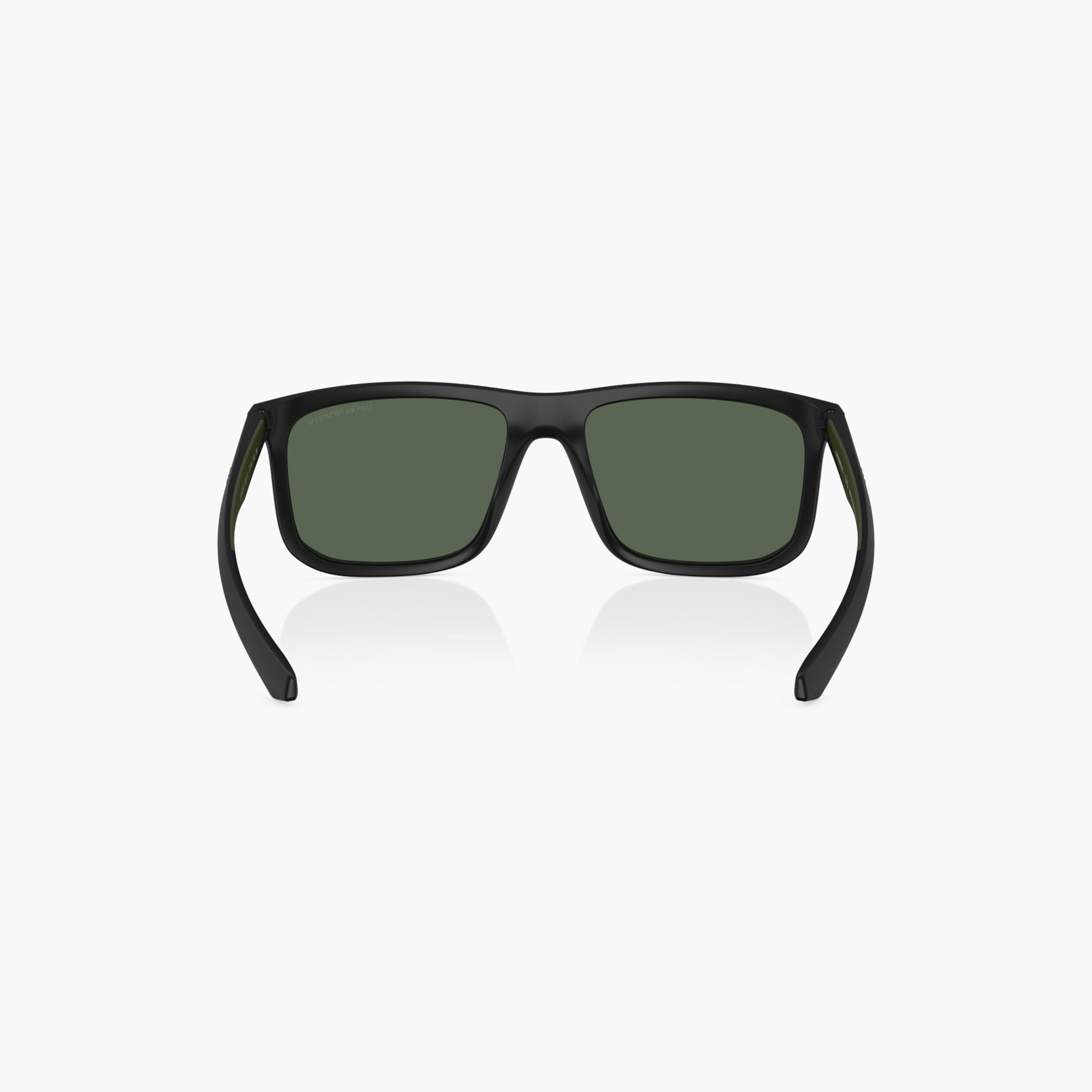 EMPORIO ARMANI Tinted Full Rim Wayfarer Sunglasses-men-sunglasses-image-2