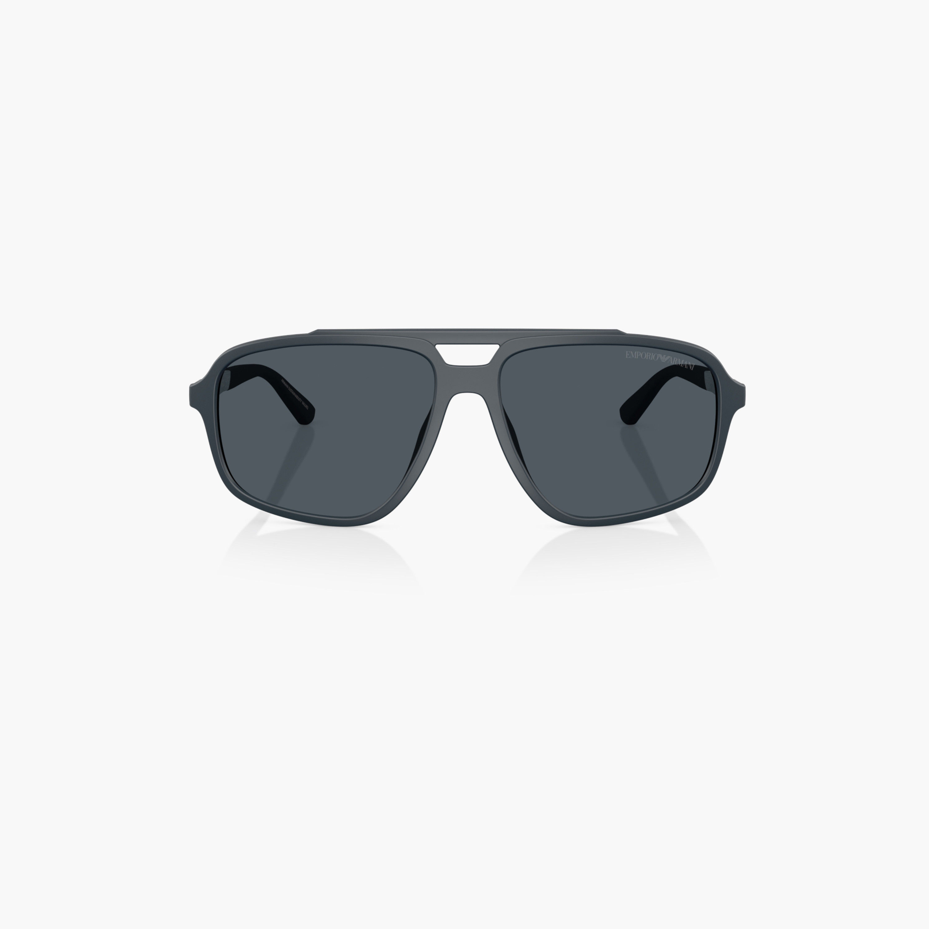 نظارة شمسية أفياتور ملونة بإطار كامل من إمبوريو أرماني-men-sunglasses-image-6