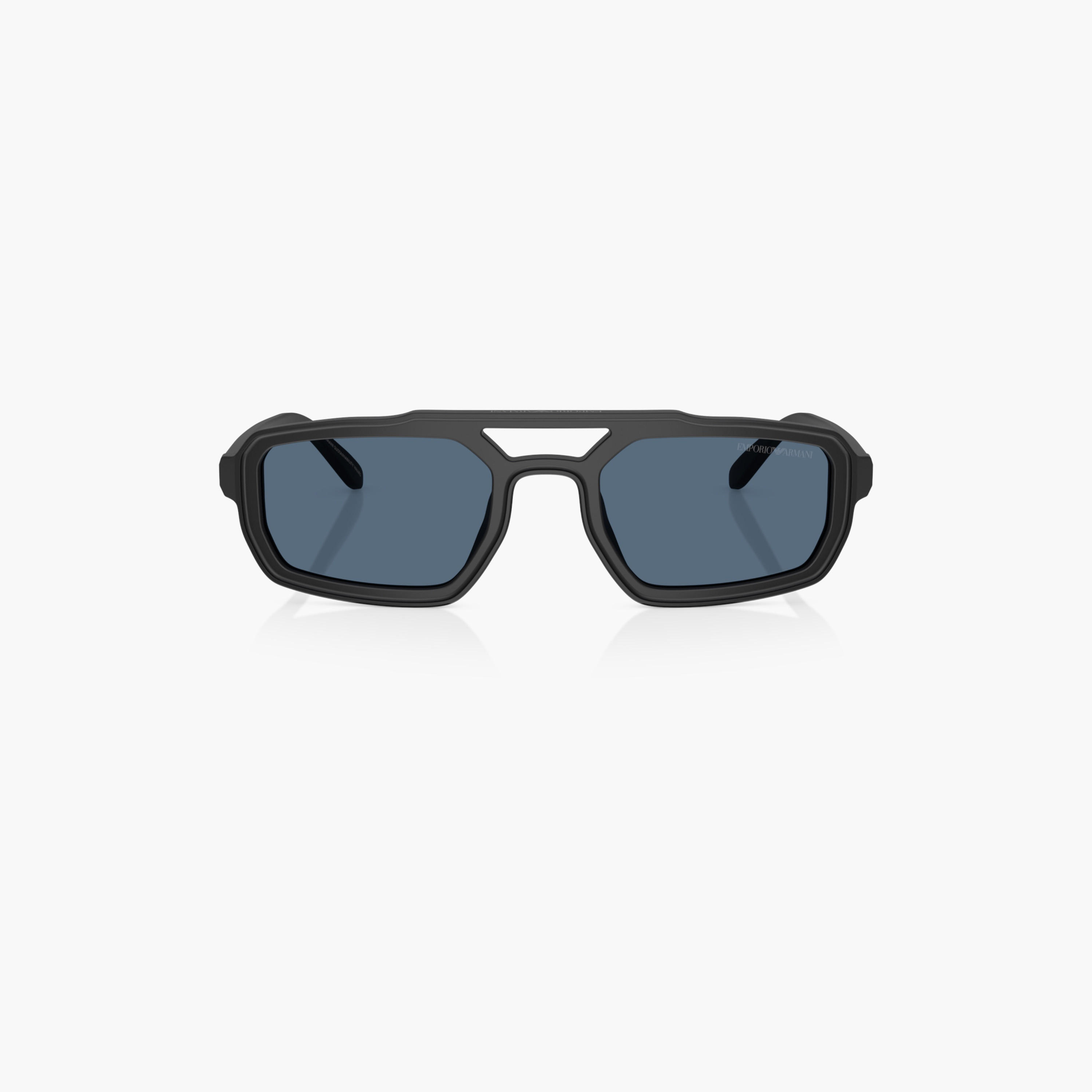 EMPORIO ARMANI Tinted Full Rim Wayfarer Sunglasses-men-sunglasses-image-5