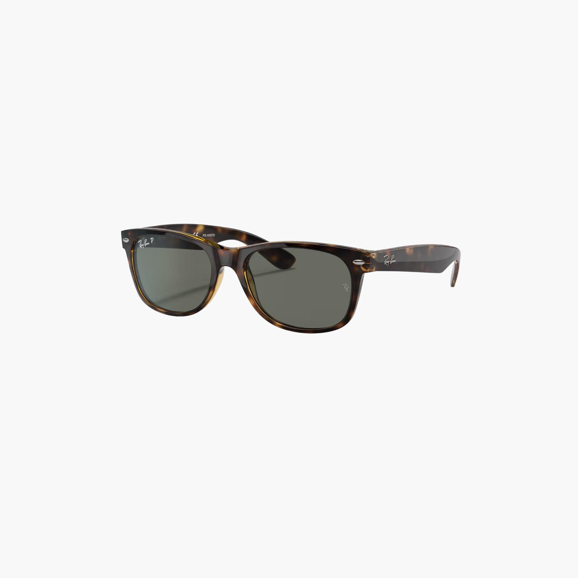Ray-Ban Unisex Wayfarer Sunglasses Green Lens-men-sunglasses-image-1