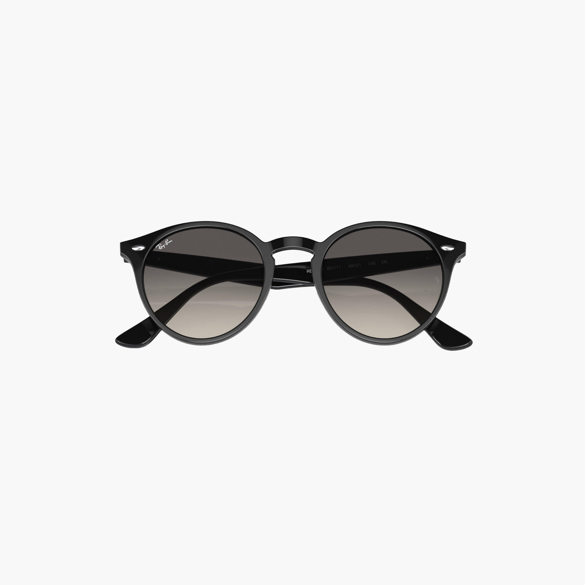 نظارة شمسية بحماية من الأشعة فوق البنفسجية وعدسات رمادية من راي بان-men-sunglasses-image-4