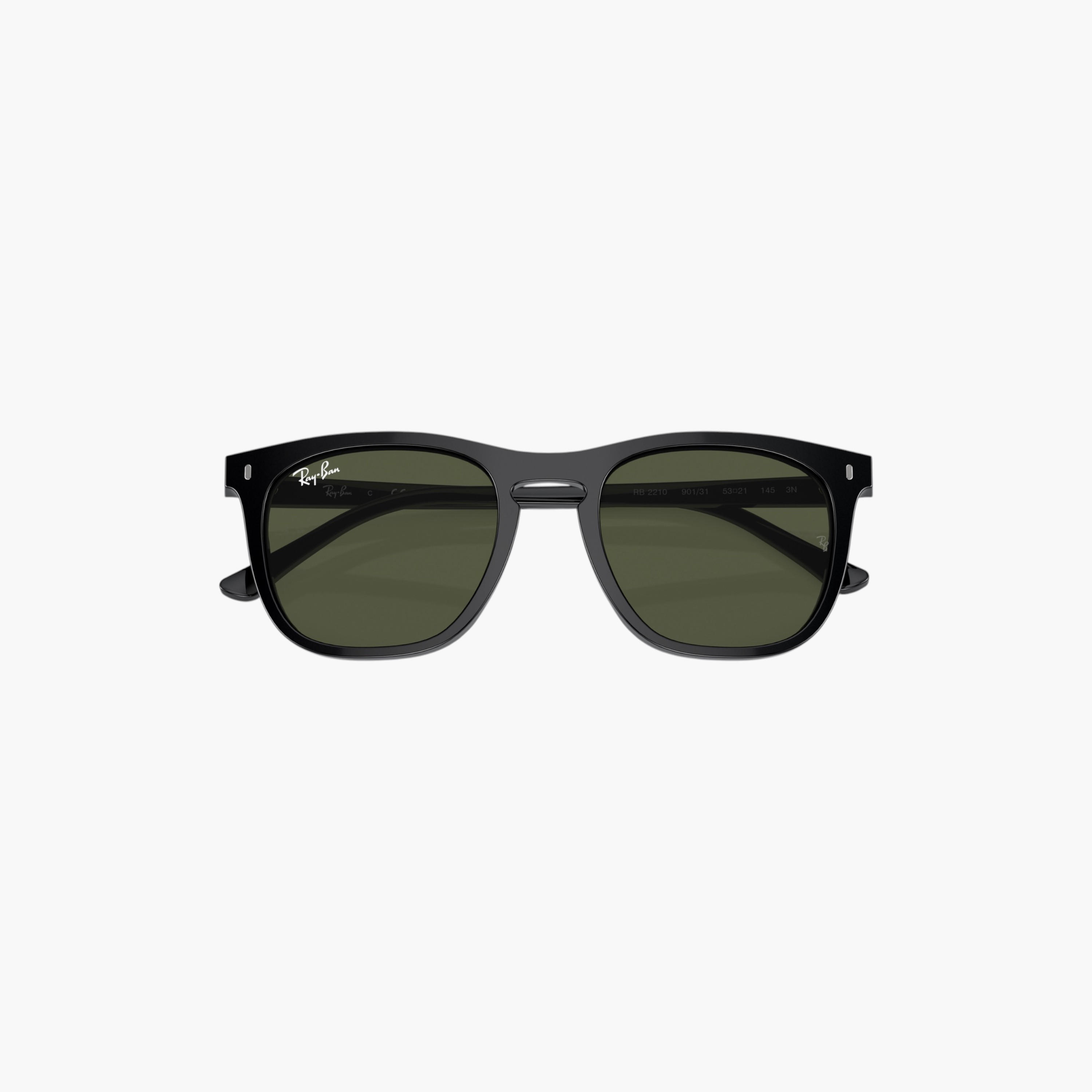 Ray-Ban Men Wayfarer Green Lens Sunglasses-men-sunglasses-image-6