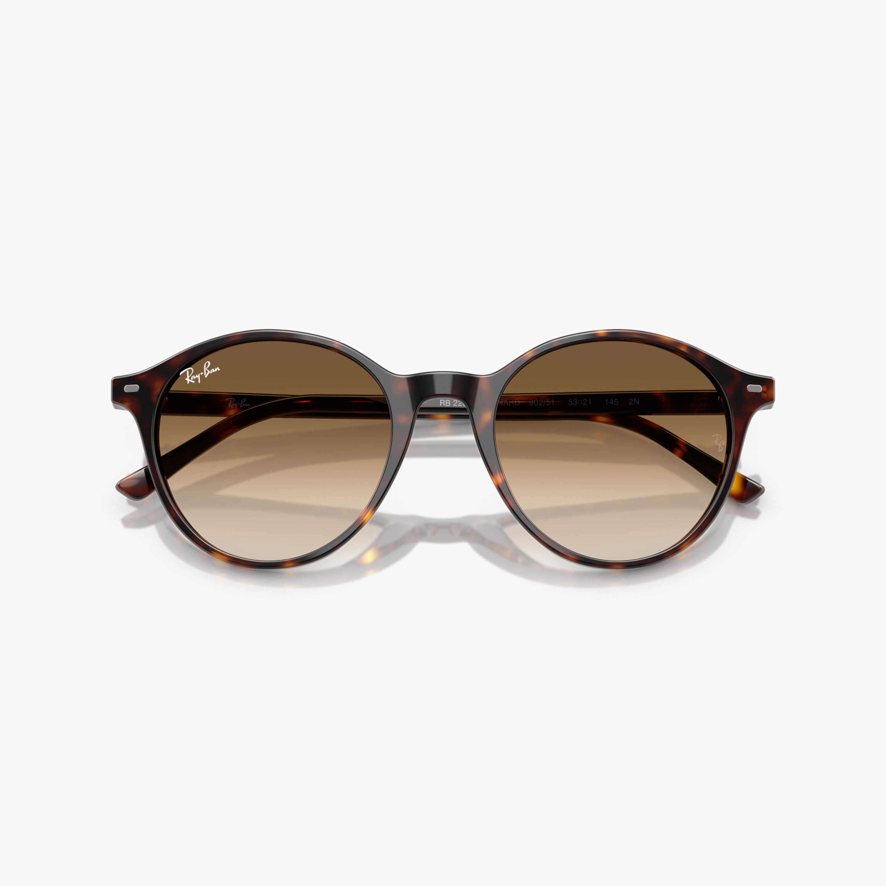 نظارة شمسية بإطار كامل وطبعات هافانا من راي بان-men-sunglasses-image-6