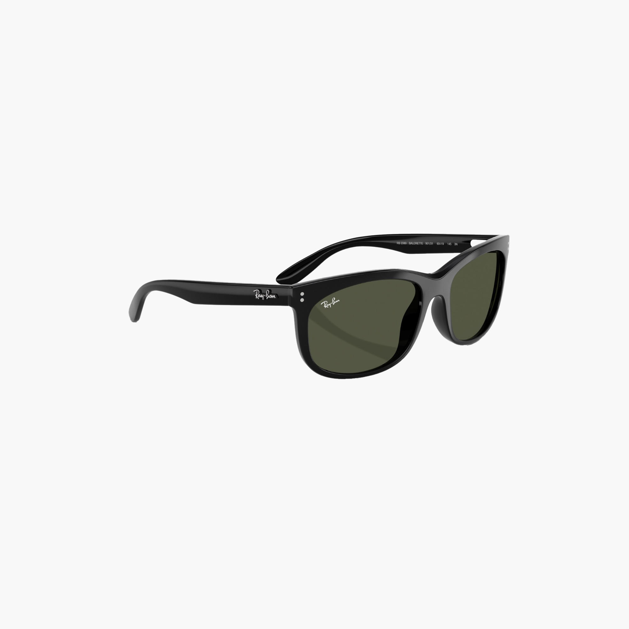 Ray-Ban Rectangle Green Lens Sunglasses-men-sunglasses-image-3