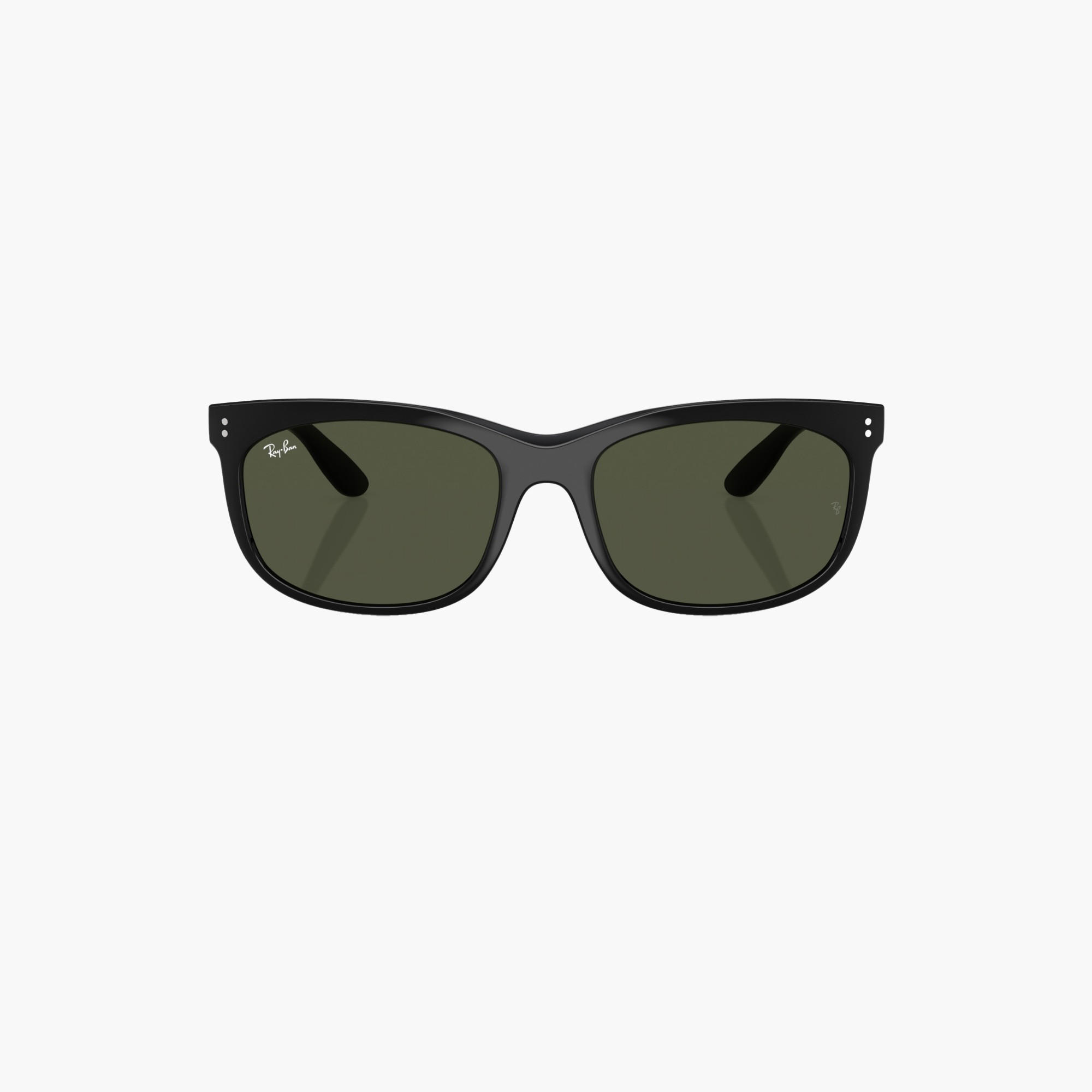 Ray-Ban Rectangle Green Lens Sunglasses-men-sunglasses-image-5