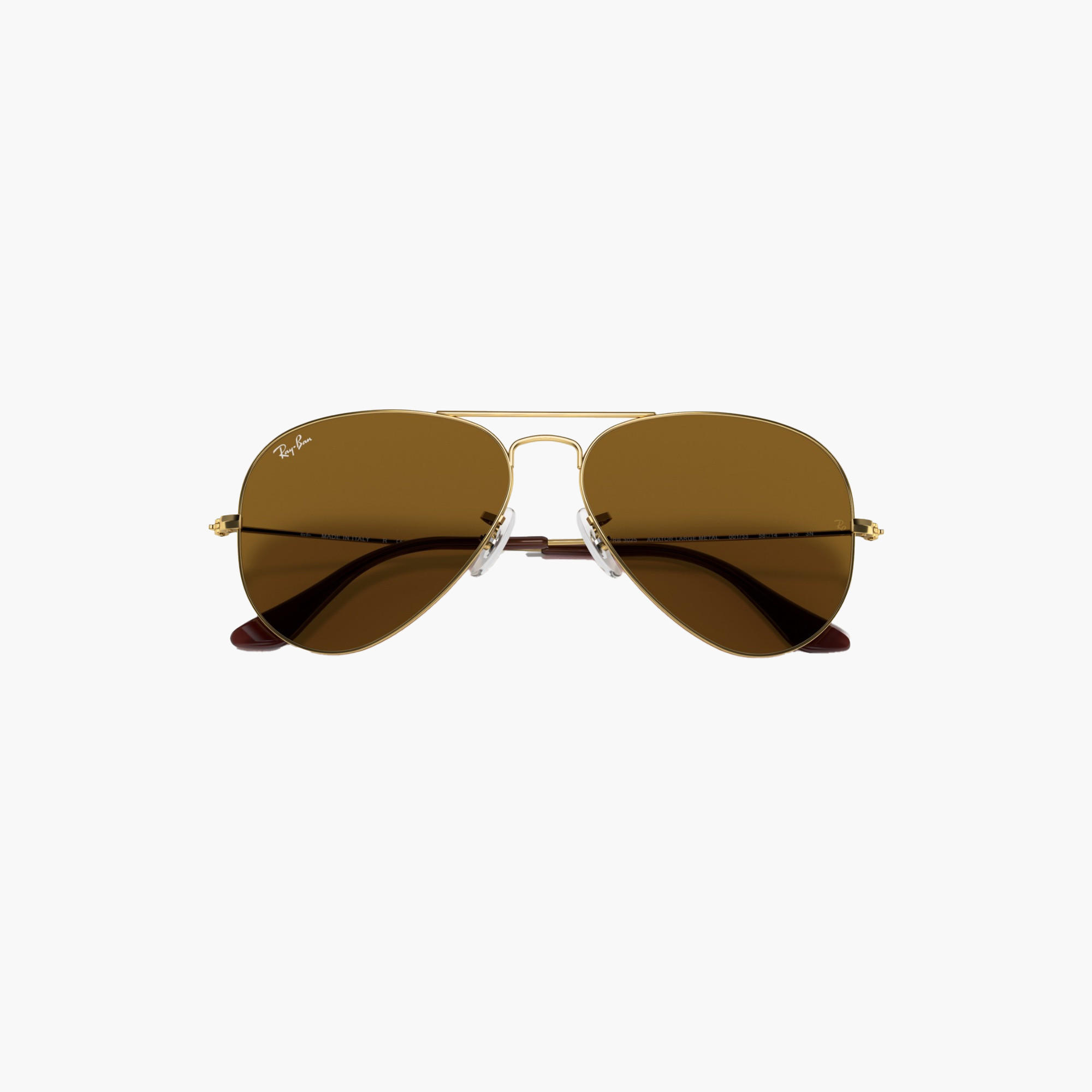 نظارة شمسية أفياتور بعدسات بني من راي بان-men-sunglasses-image-5