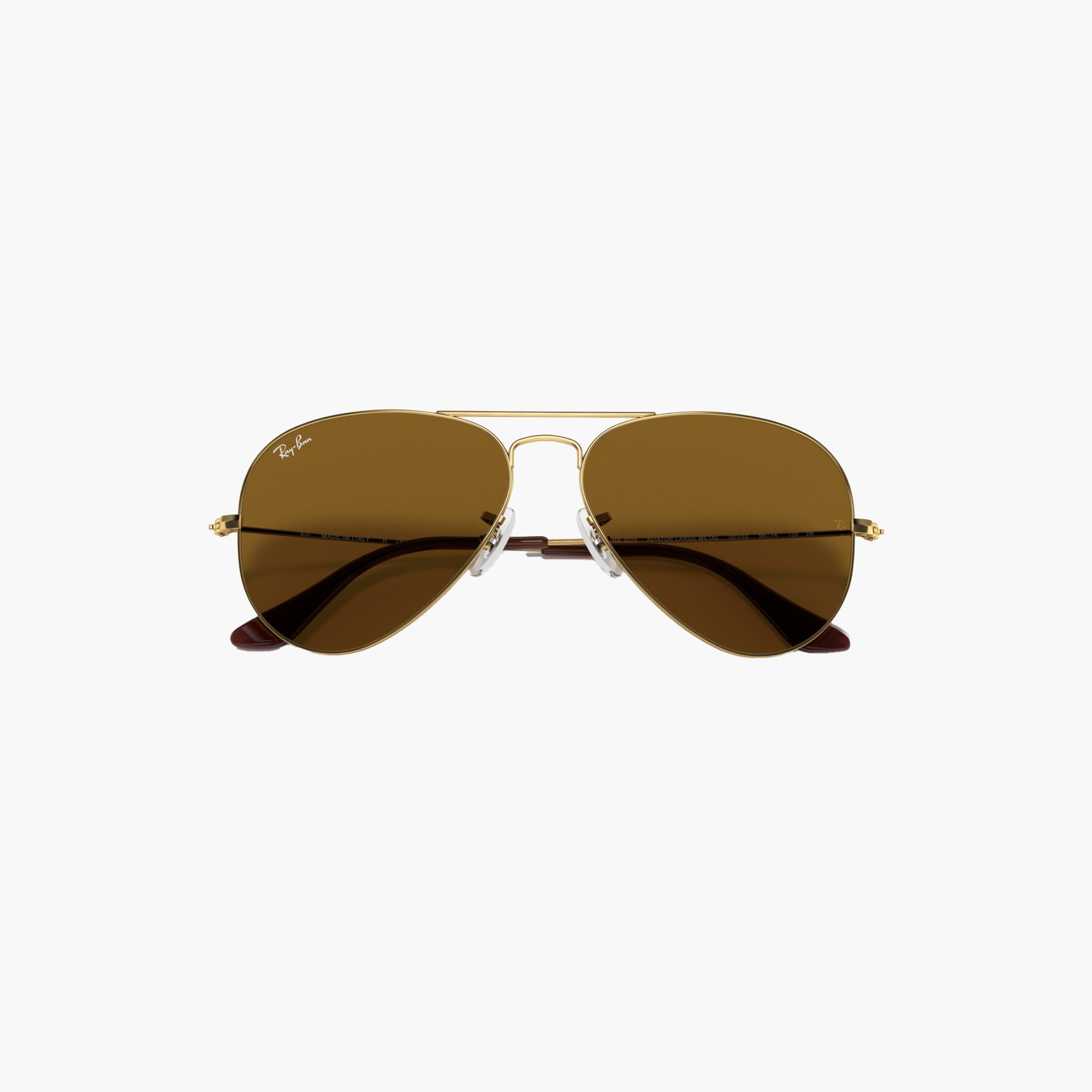 نظارة شمسية أفياتور بعدسات بني من راي بان-men-sunglasses-image-5