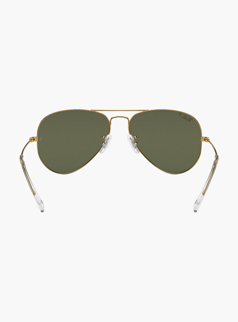 Ray-Ban Sunglasses Aviator Green Lens-women-sunglasses-image-3