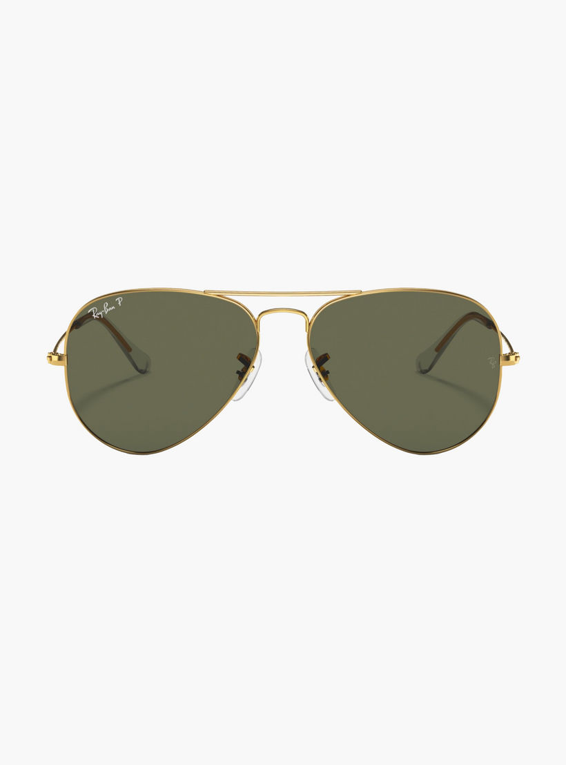 Ray-Ban Sunglasses Aviator Green Lens-women-sunglasses-image-5