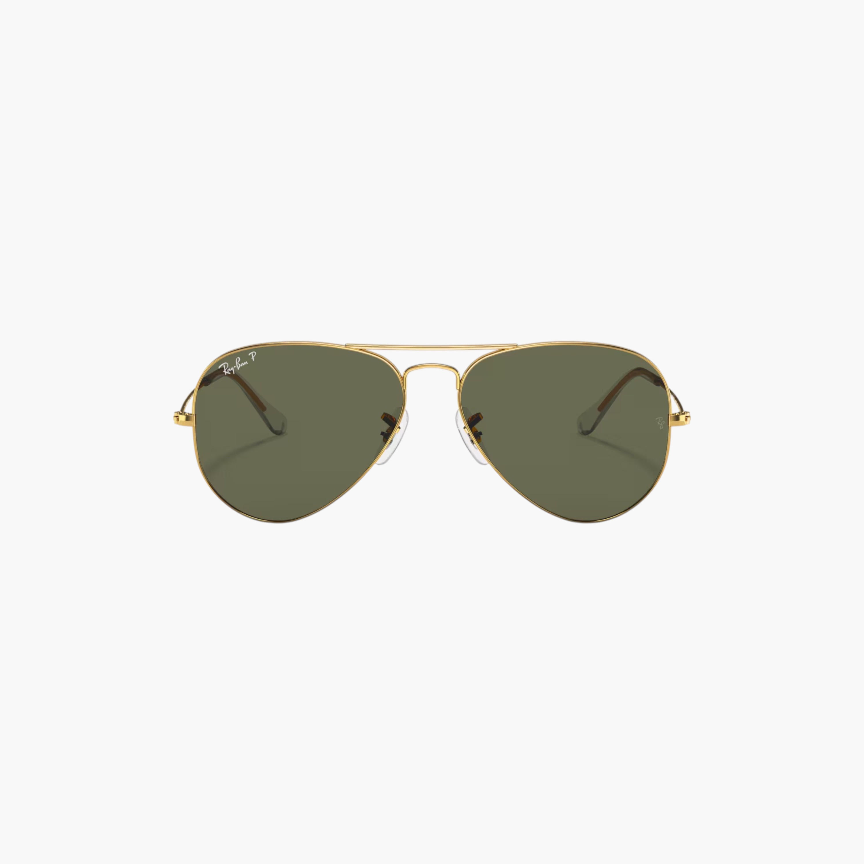 نظارة شمسية أفياتور بعدسات خضراء من راي بان-men-sunglasses-image-3